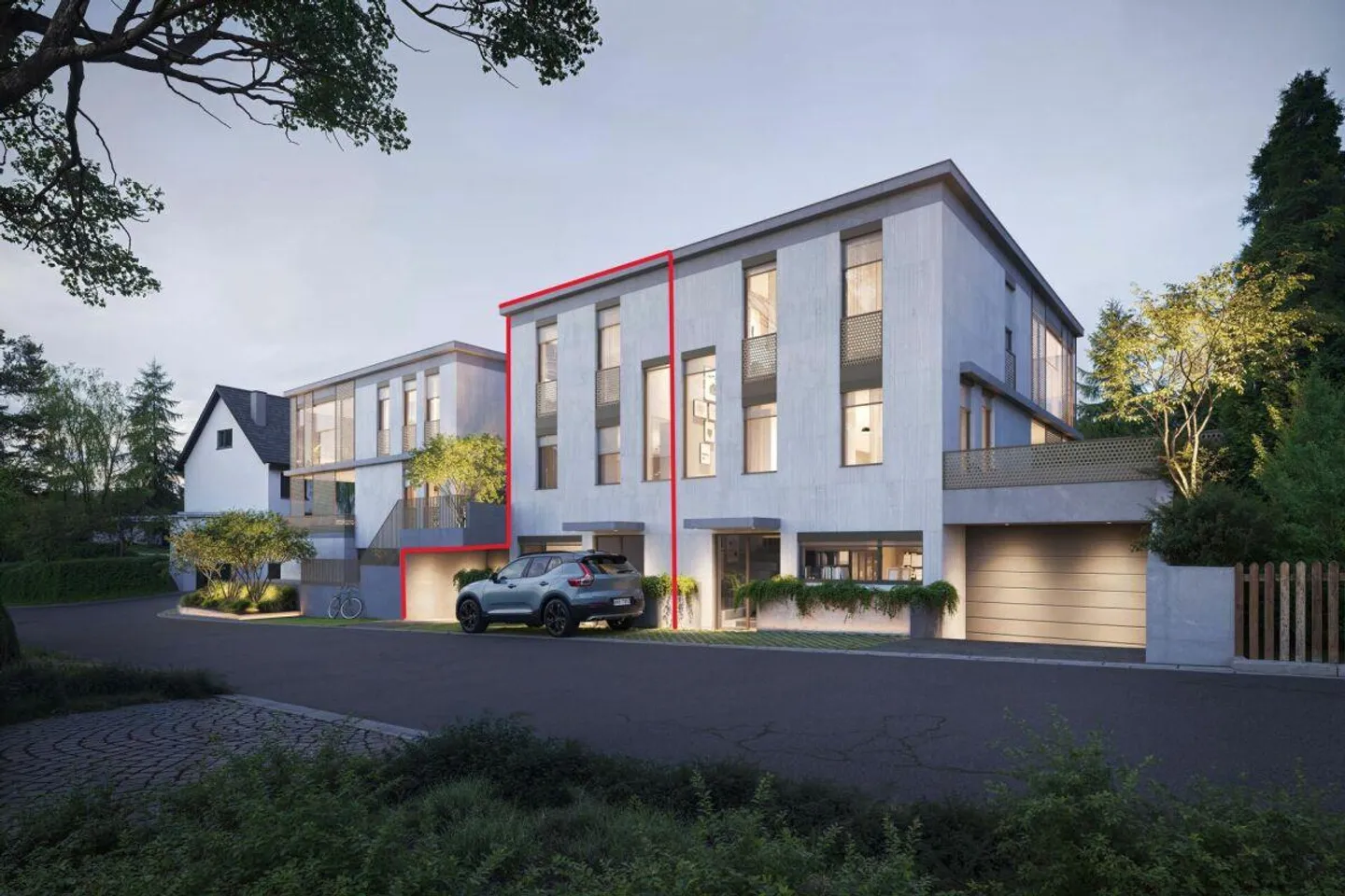 NUOVA COSTRUZIONE - Casa bifamiliare moderna di 5,5 Z' con loggia - Foto 2 di 6