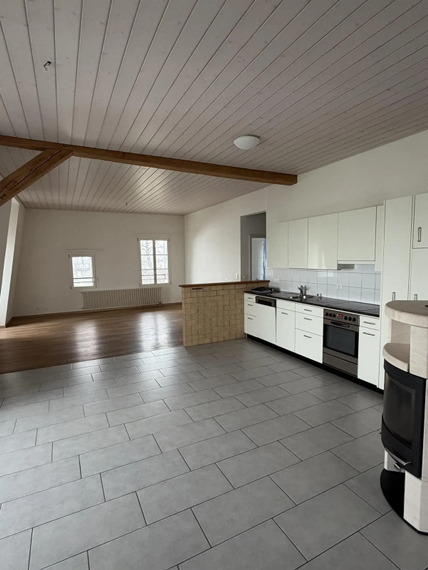 Bel appartement sous les combles, lumineux et bien isolé, avec vue sur la verdure - Photo 2 sur 12