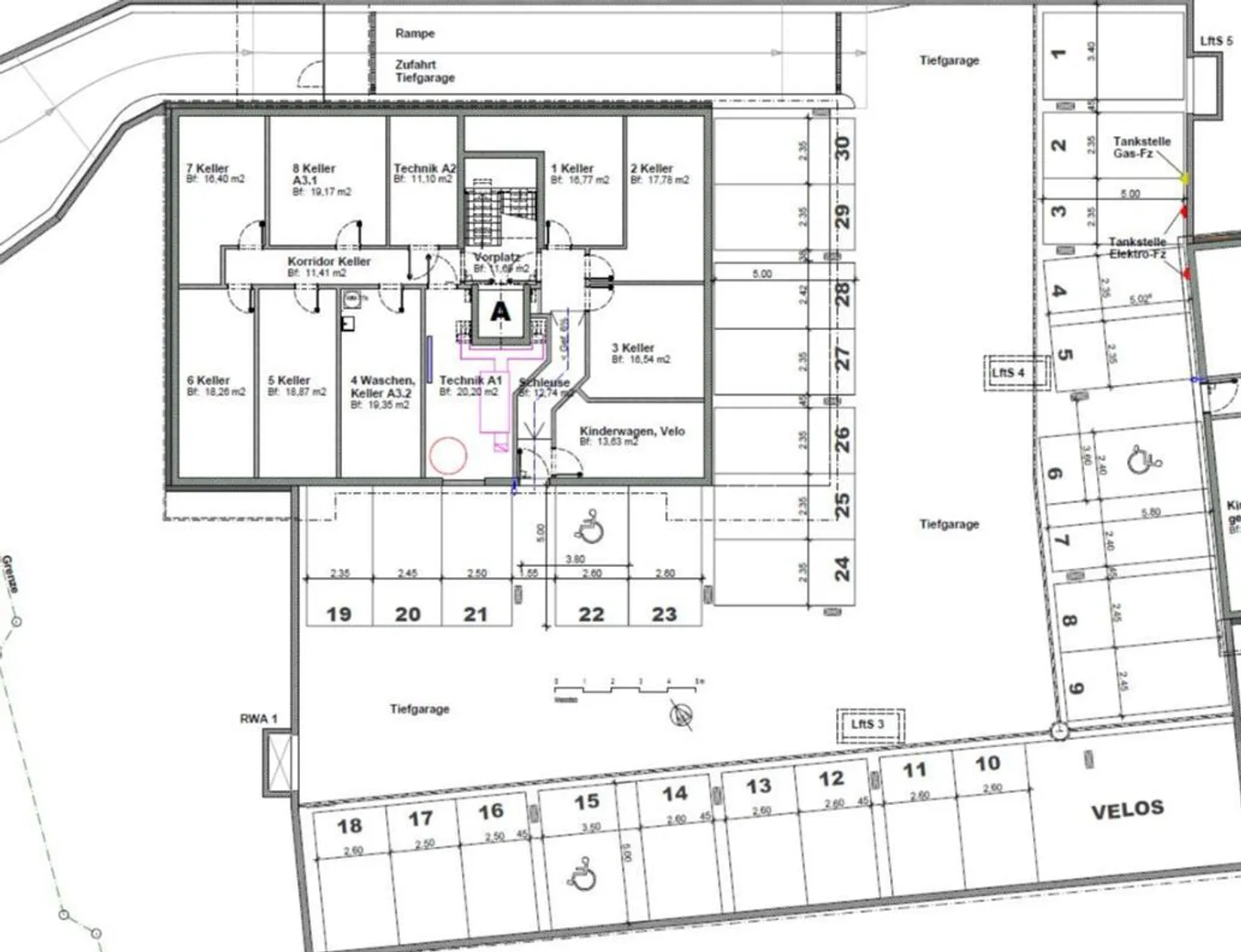 Underground parking spaces - Photo 3 of 3
