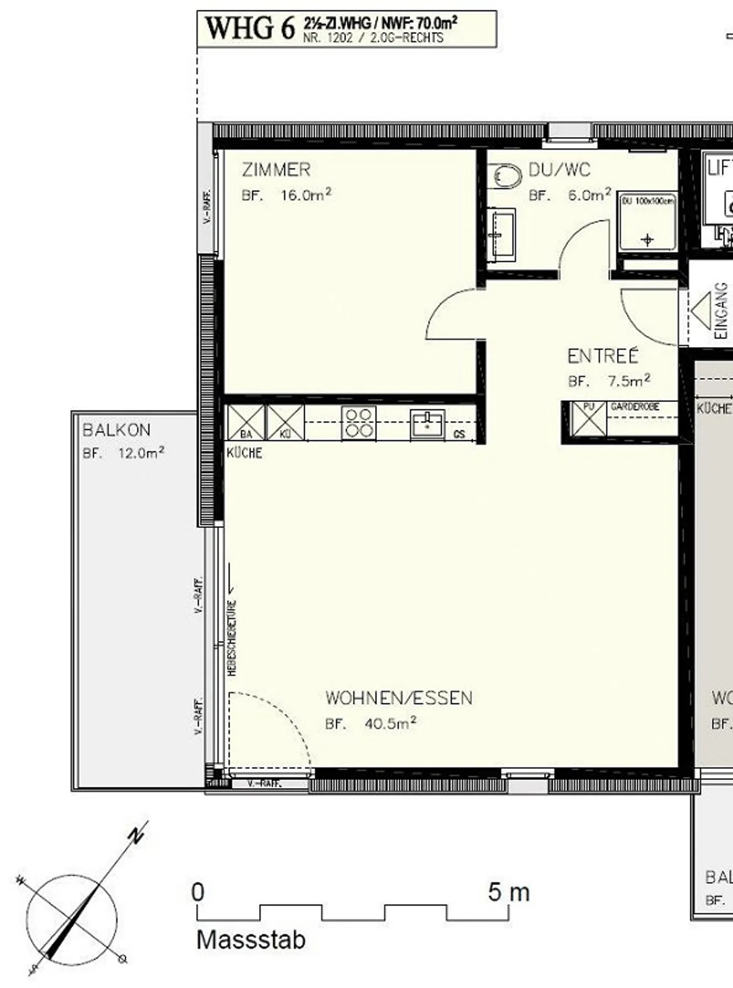 Geräumige Wohnung mit grossem Balkon - Foto 11 von 11