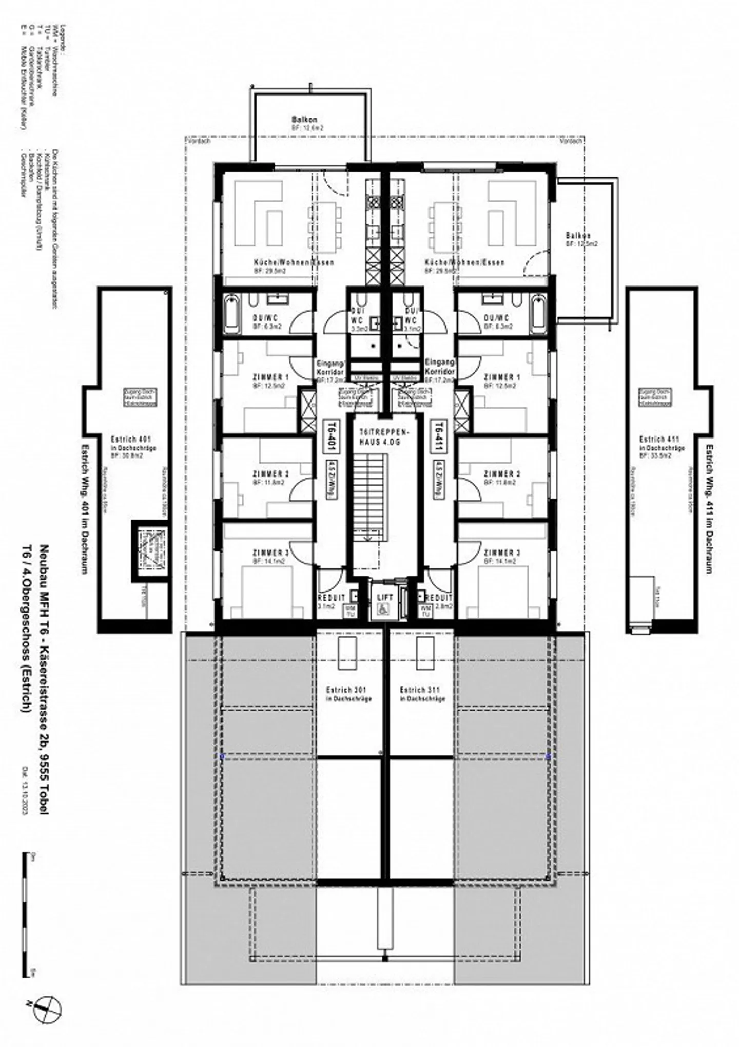 Spacieux appartement mansardé, "Zentrum Tobel" - Photo 11 sur 12