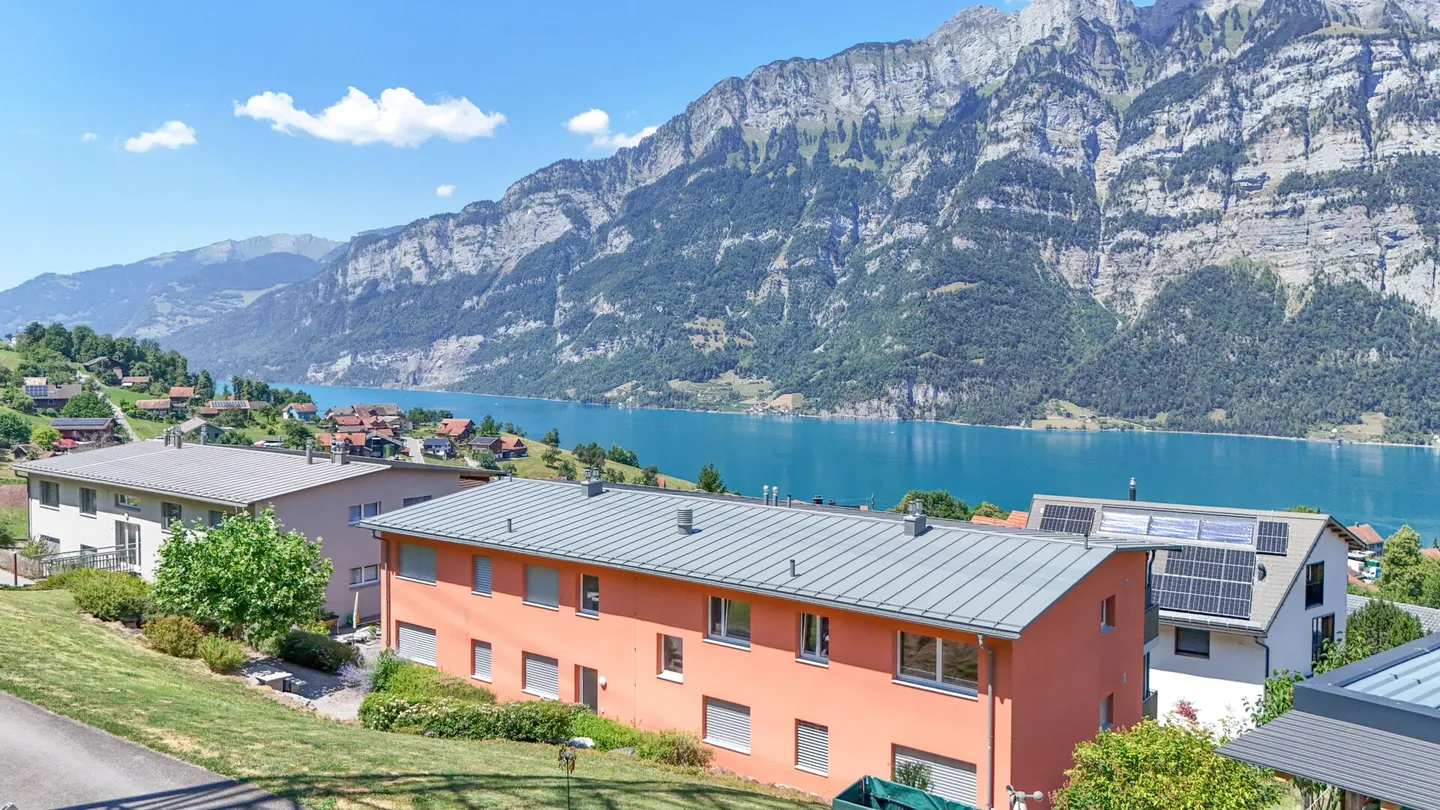 Living above Lake Walen - Sunny 3½-room penthouse with panoramic views - Photo 14 of 16