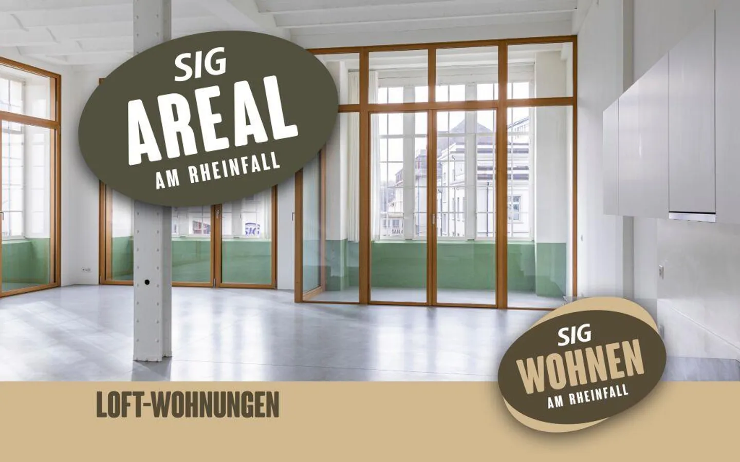 Einzigartiges Loft im SIG Areal - Foto 2 von 4