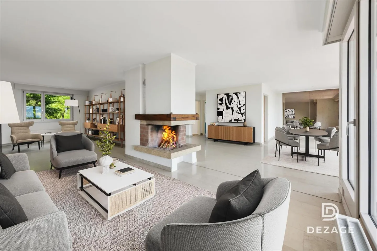 Appartamento spazioso in un ambiente verde con vista lago impareggiabile e grande balcone! - Foto 4 di 13