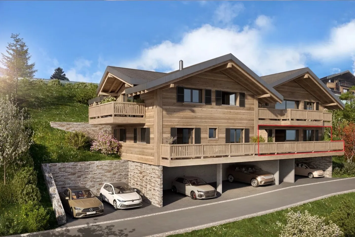 Modern Apartment in Val d'Illiez - Photo 4 of 4