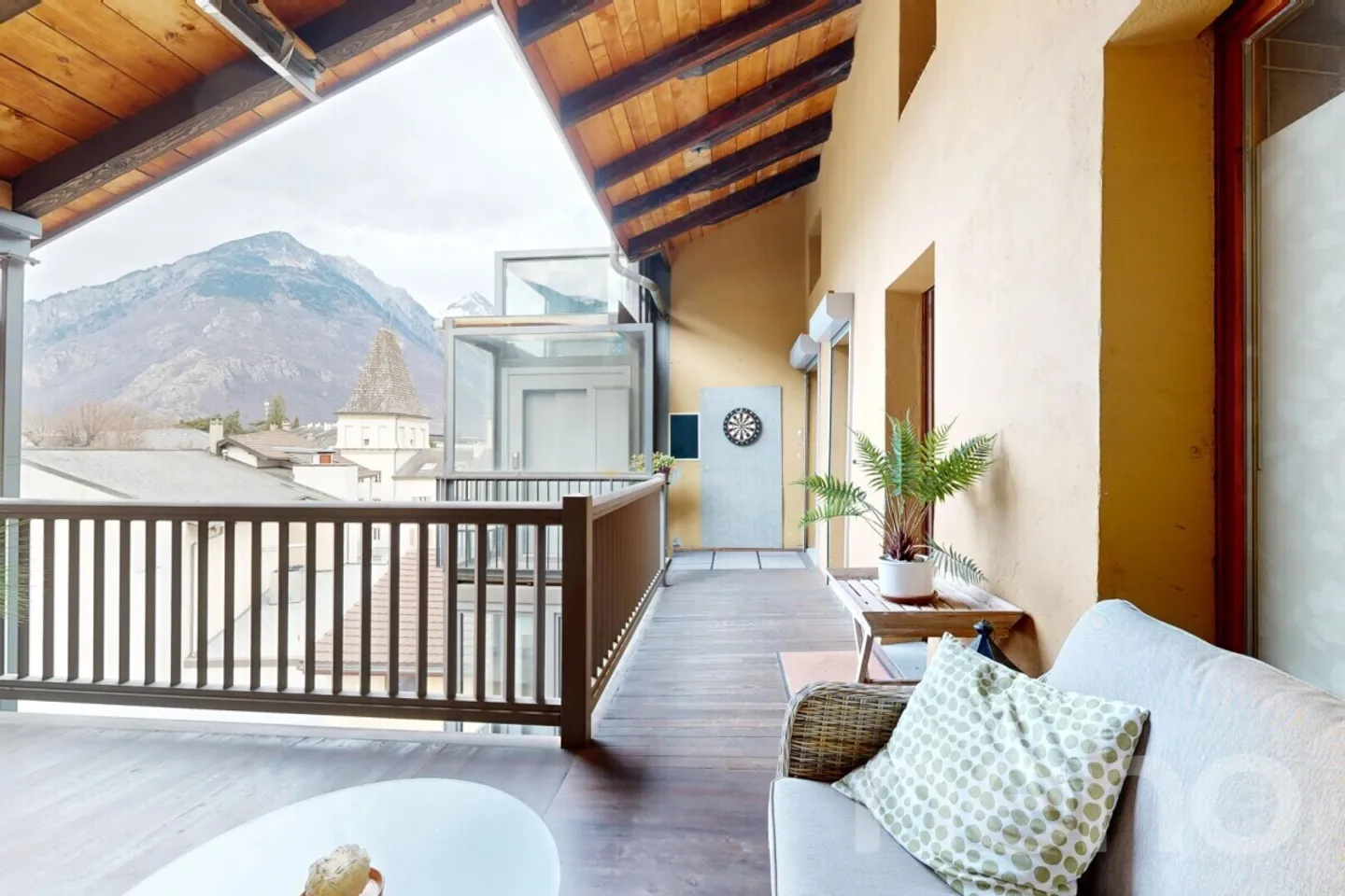 Duplex eccezionale all'ultimo piano nel cuore di Martigny - Foto 7 di 12