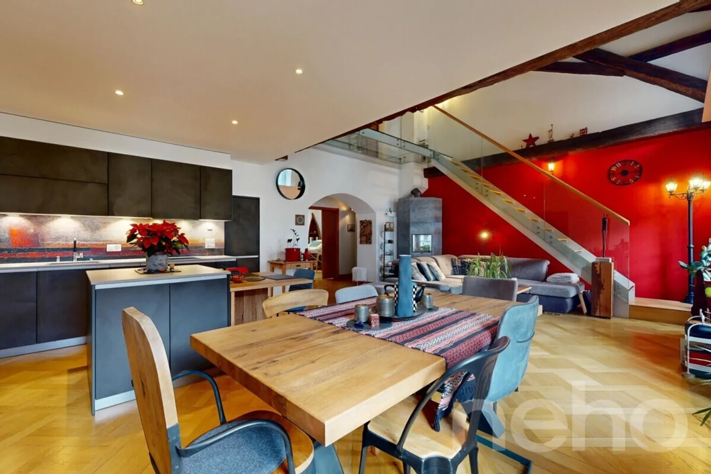 Duplex eccezionale all'ultimo piano nel cuore di Martigny - Foto 2 di 12