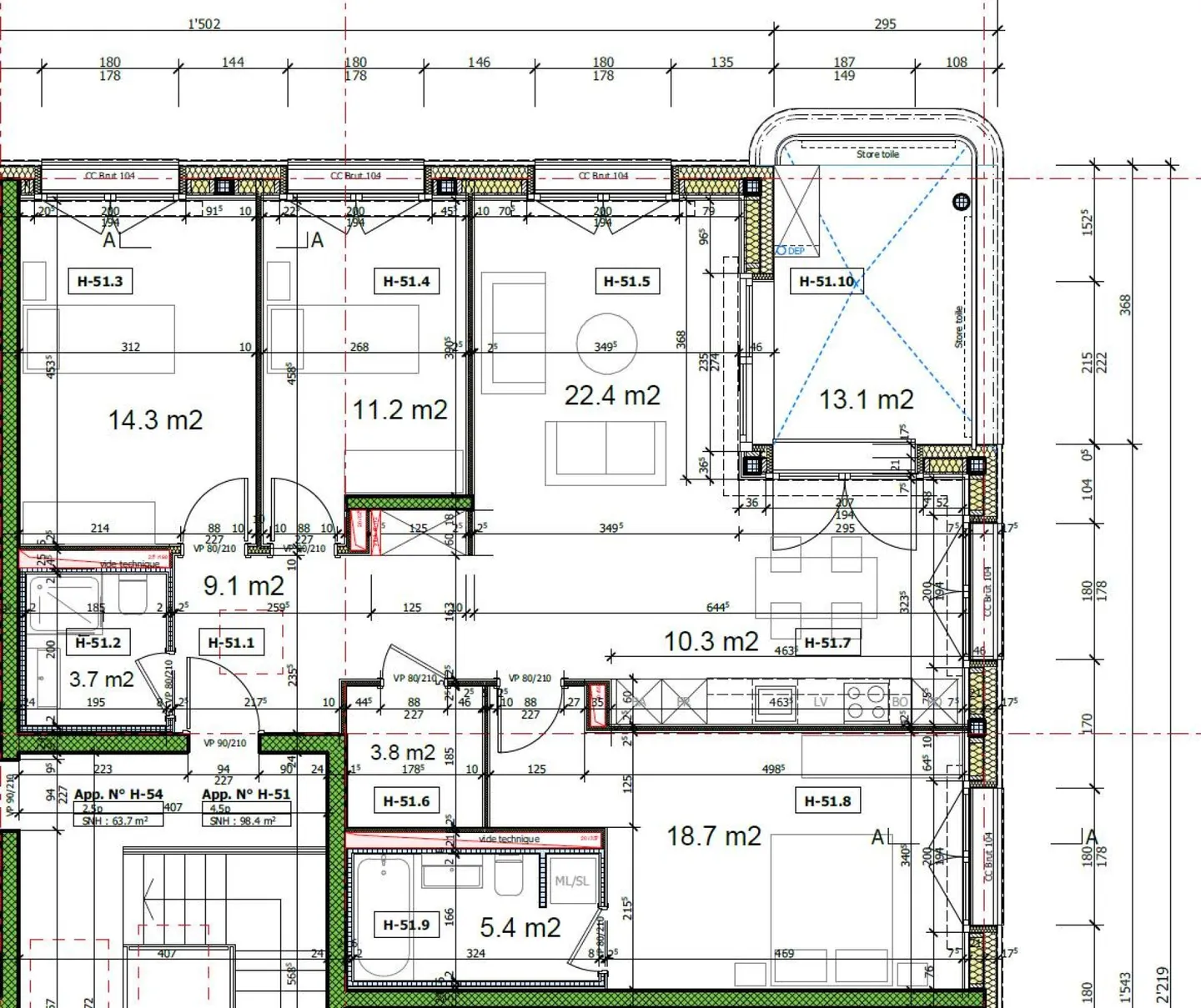 Appartement de luxe à Marly - Photo 16 sur 17