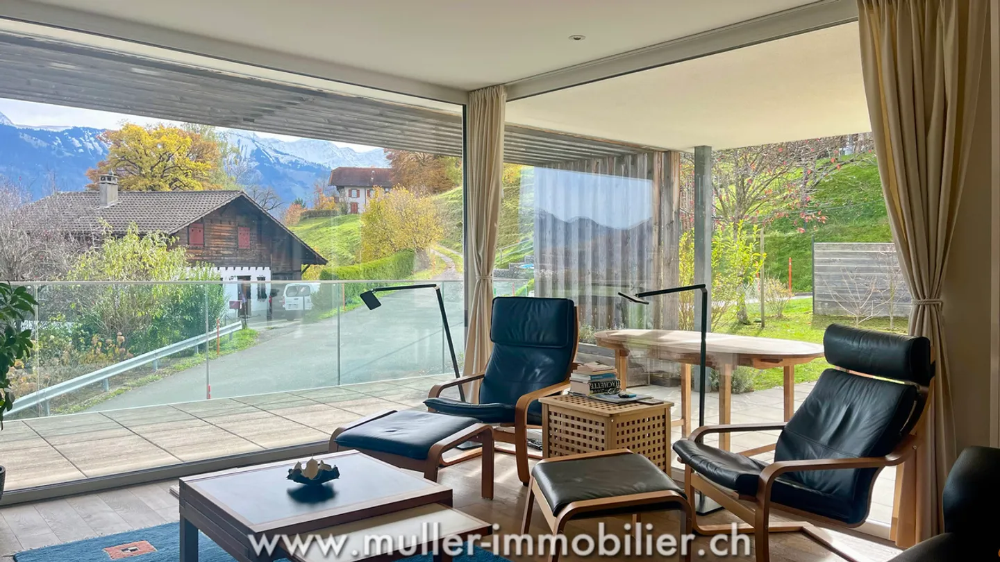 Wunderschöne Eck-Hausvilla mit atemberaubendem Blick auf die Voralpen - Foto 6 von 13