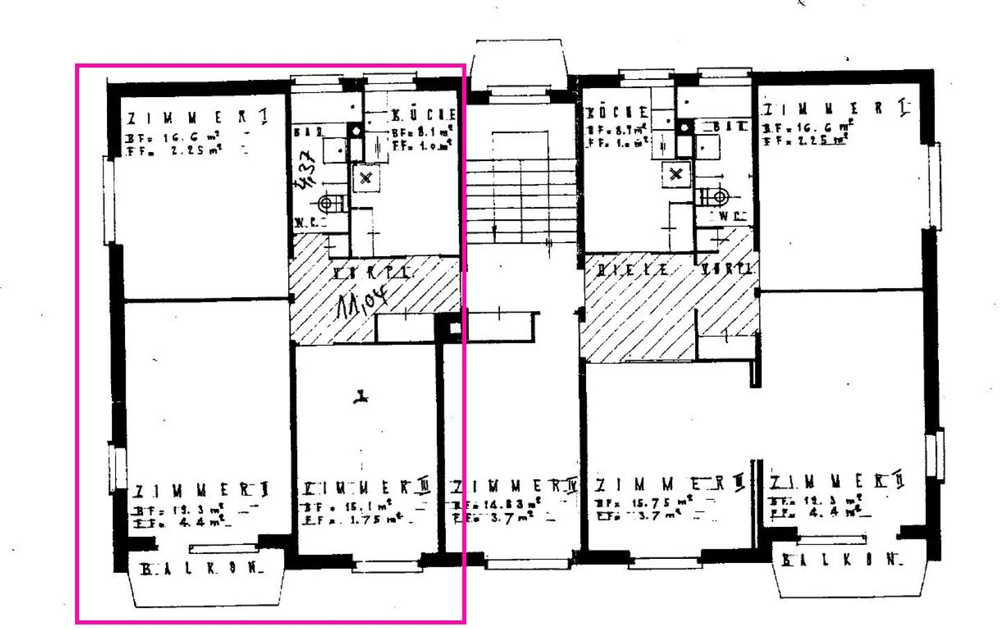 Zentrale 3-Zimmer-Wohnung - Foto 8 von 8