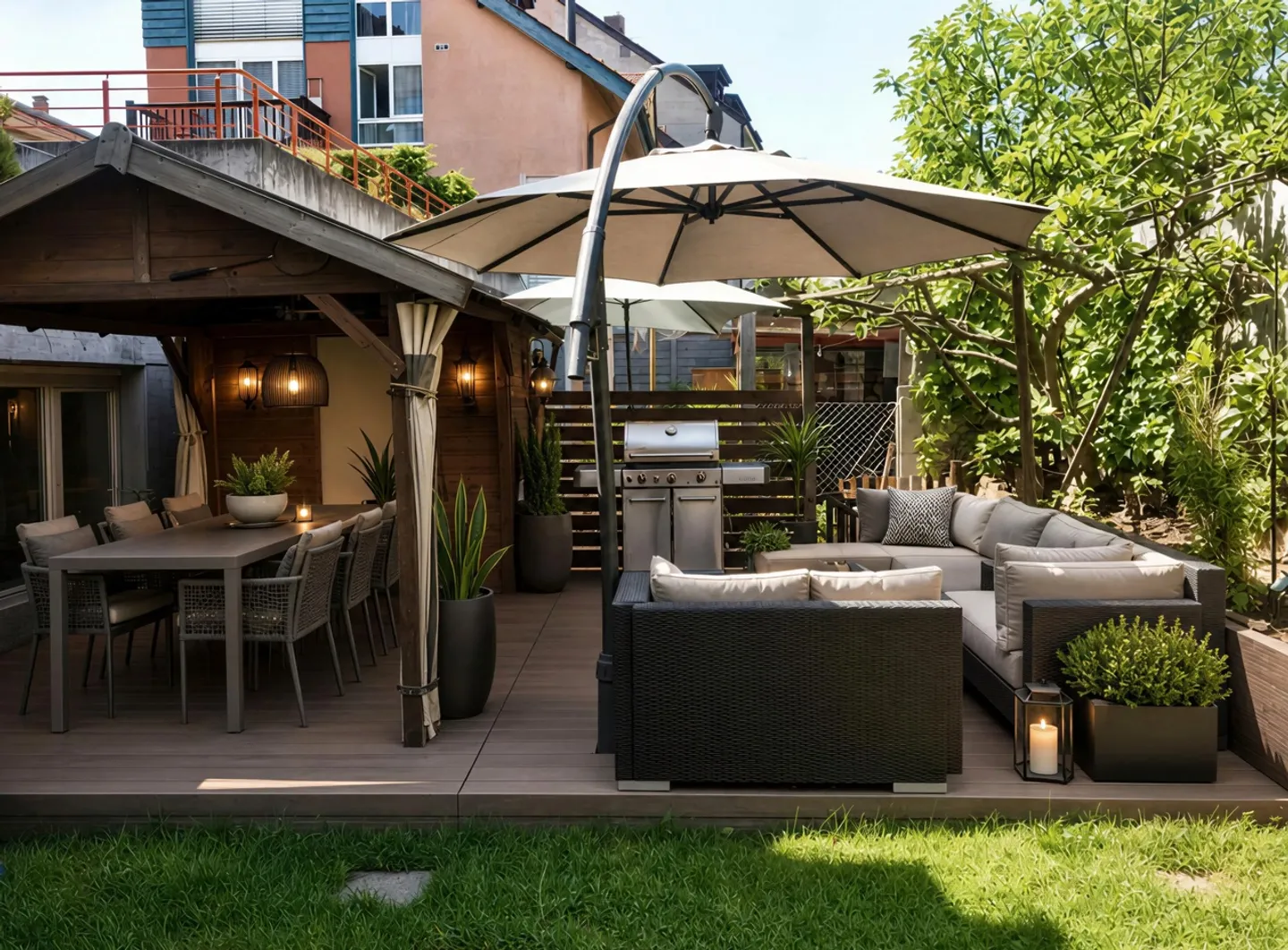 Heller Duplex mit 5 Zimmern, privatem Garten und 2 Garagen - Foto 8 von 11