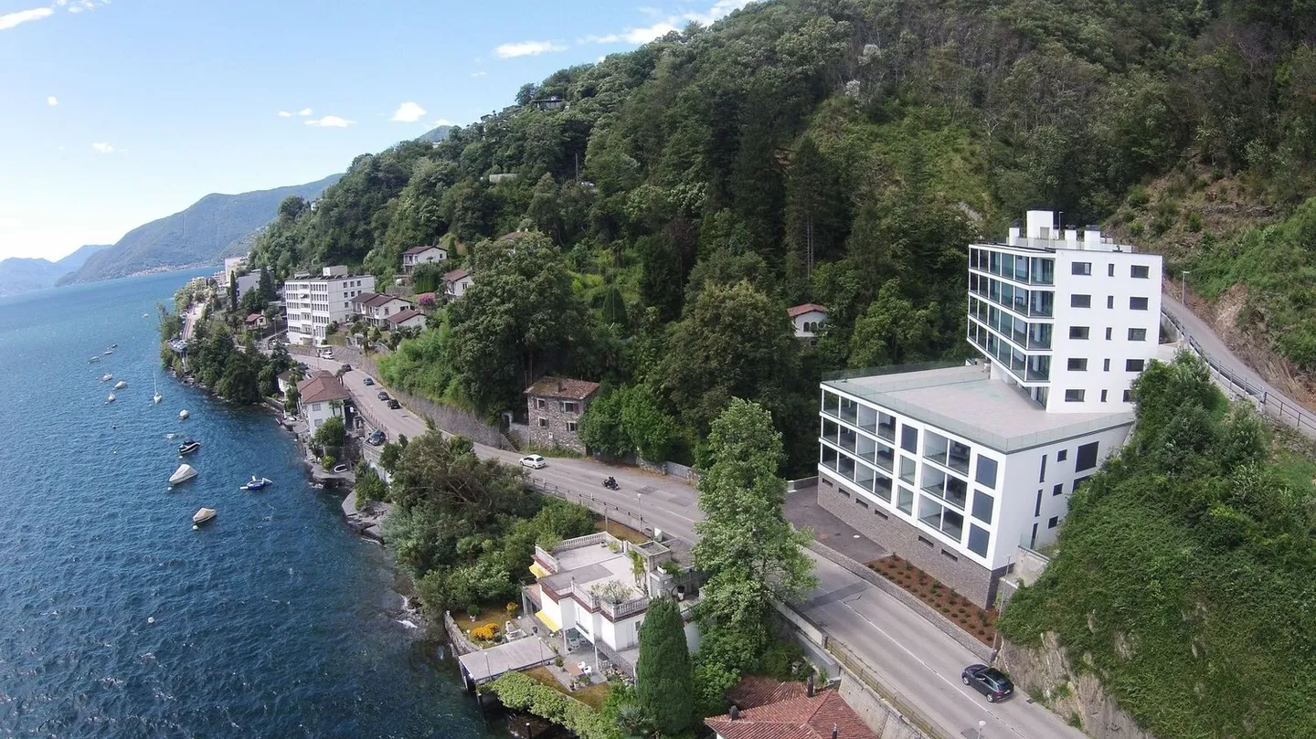 Appartement de 3 ½ pièces avec terrasse et vue panoramique sur le Lac Majeur - Photo 8 sur 9