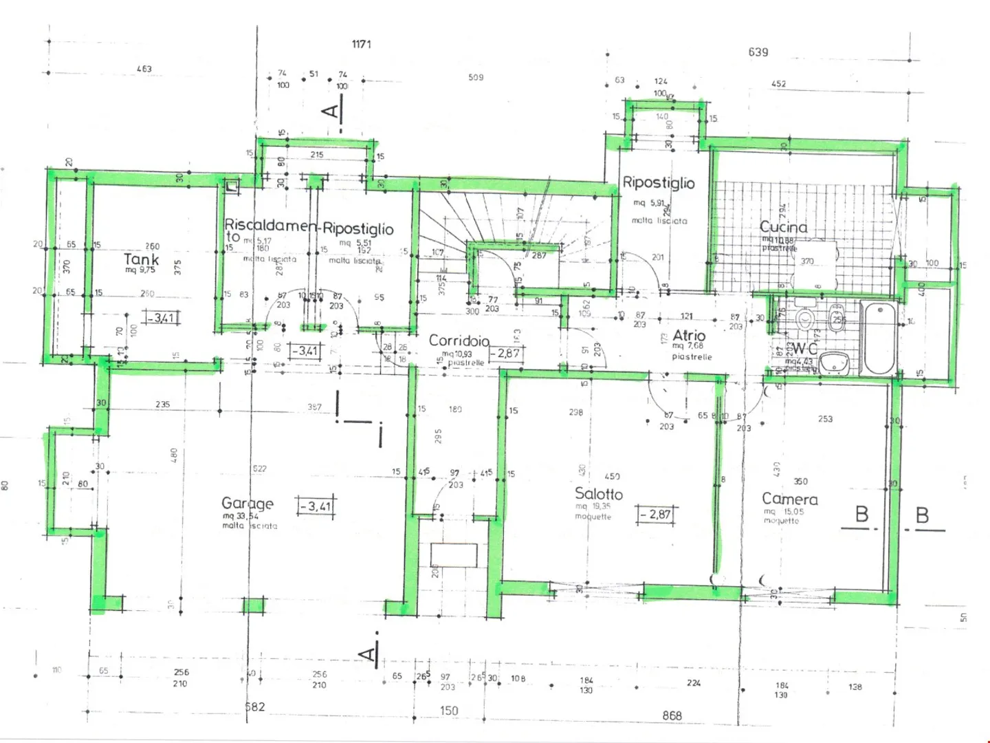 Zweifamilienhaus in Rancate - Mendrisio Ref.: 0377 - Foto 14 von 17