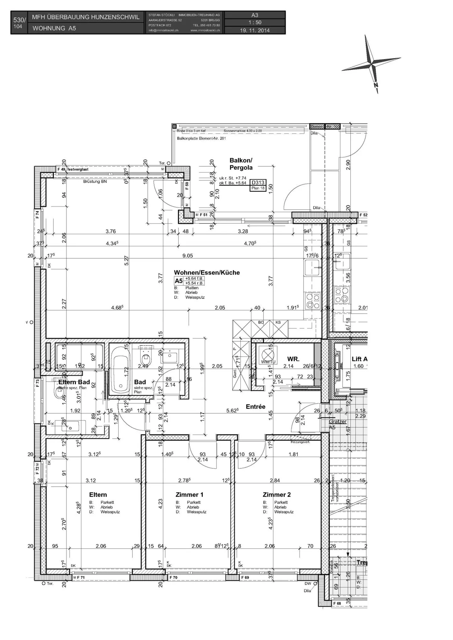 Charmante 4.5 Zimmer Wohnung - Foto 15 von 15