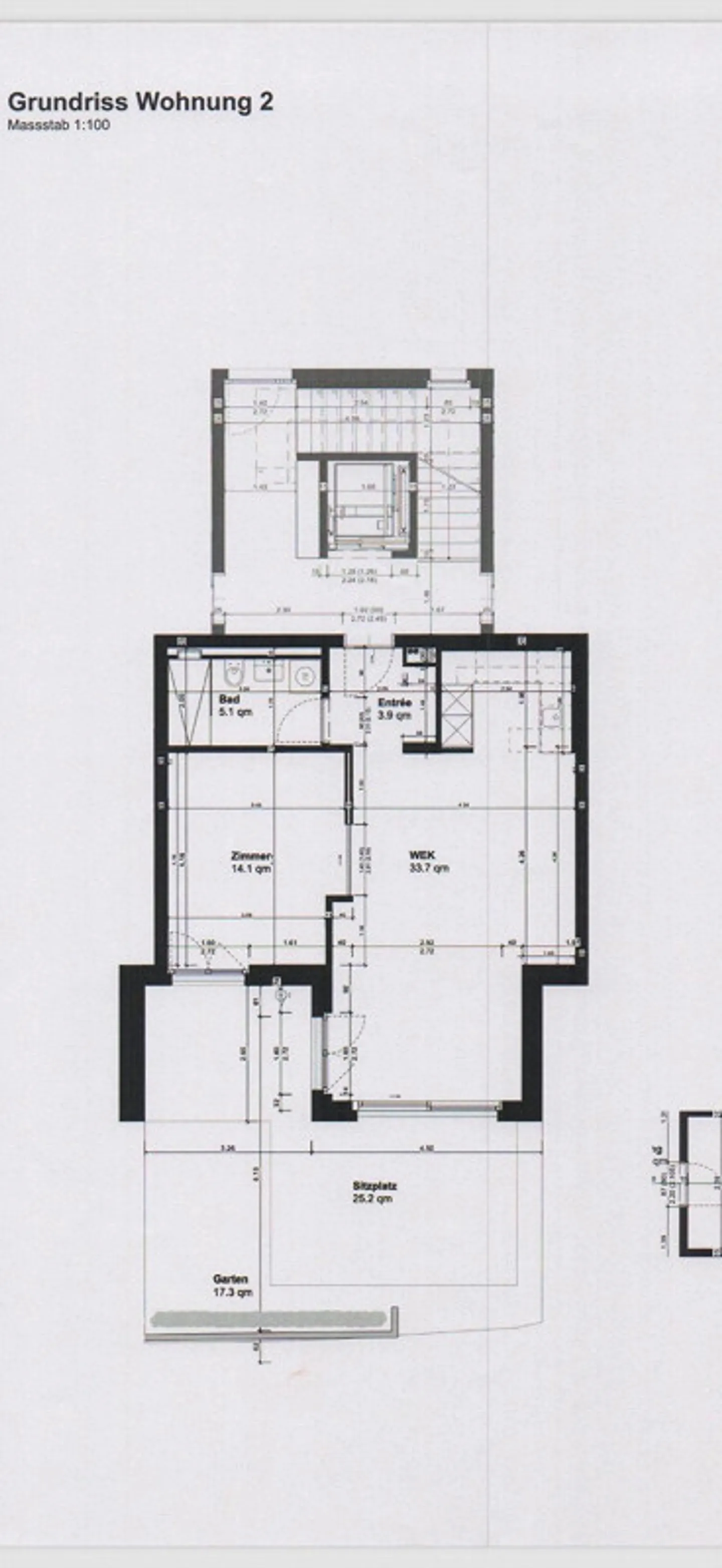 Moderne Wohnung mit Terrasse - Foto 3 von 3