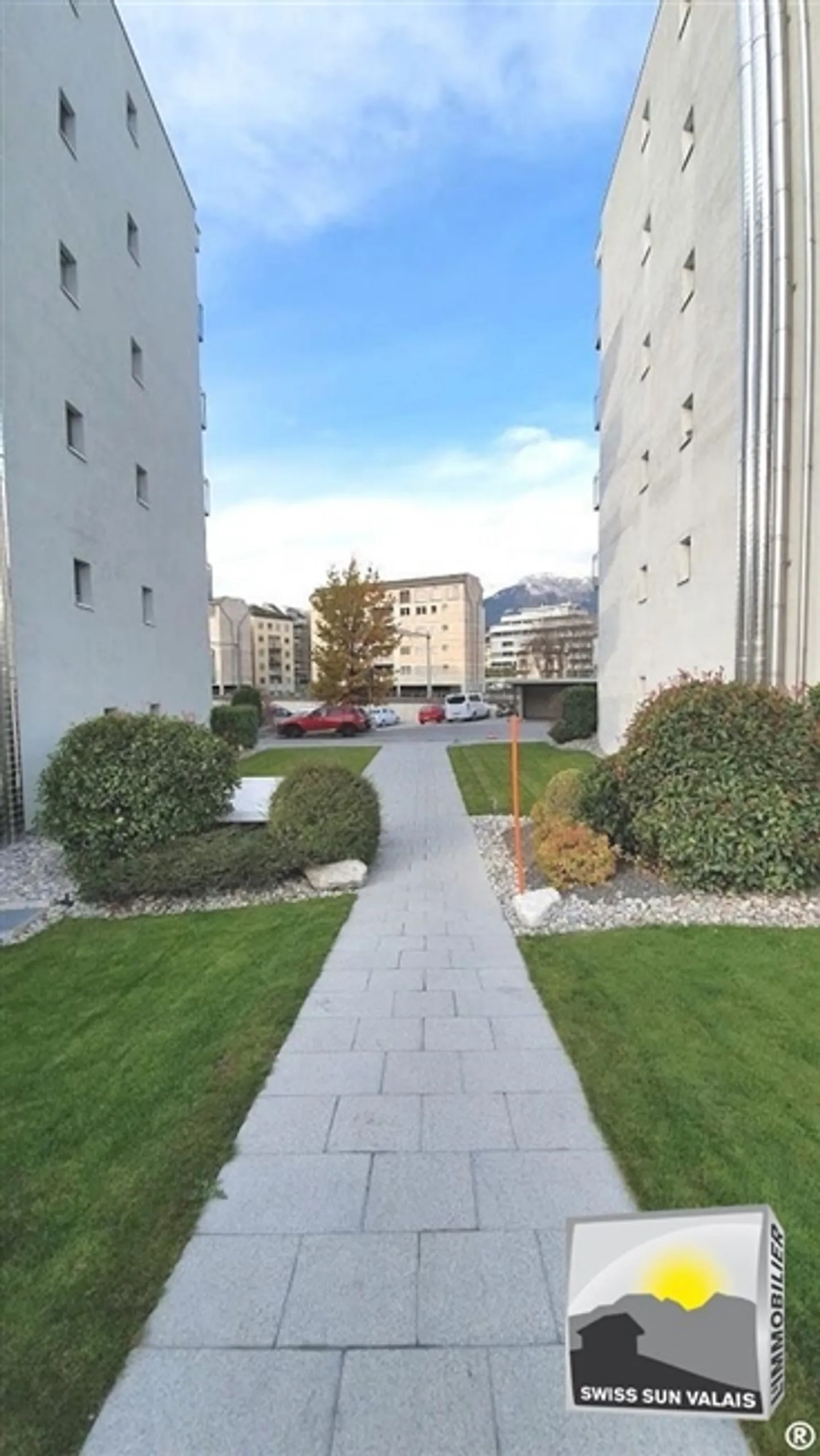 «SION / Ich bin "IN THE WATER" Terrace Apartment 3,5 Stk. 90 m2 in LOUER» - Foto 3 von 19