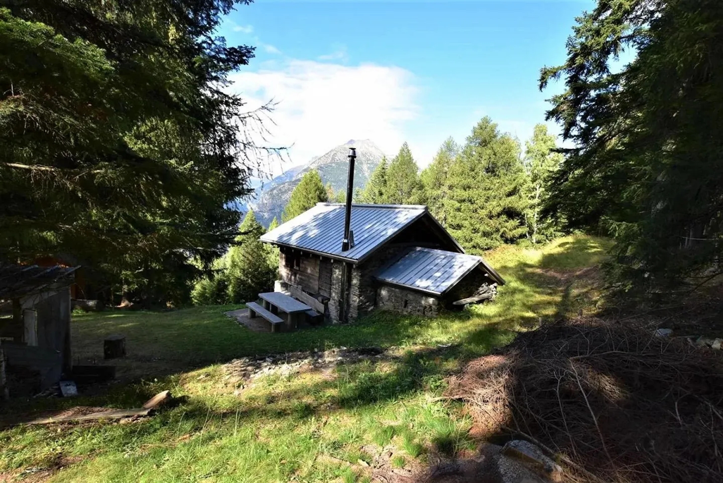 Einzigartiges Maiensäss in der Natur - Foto 15 von 18