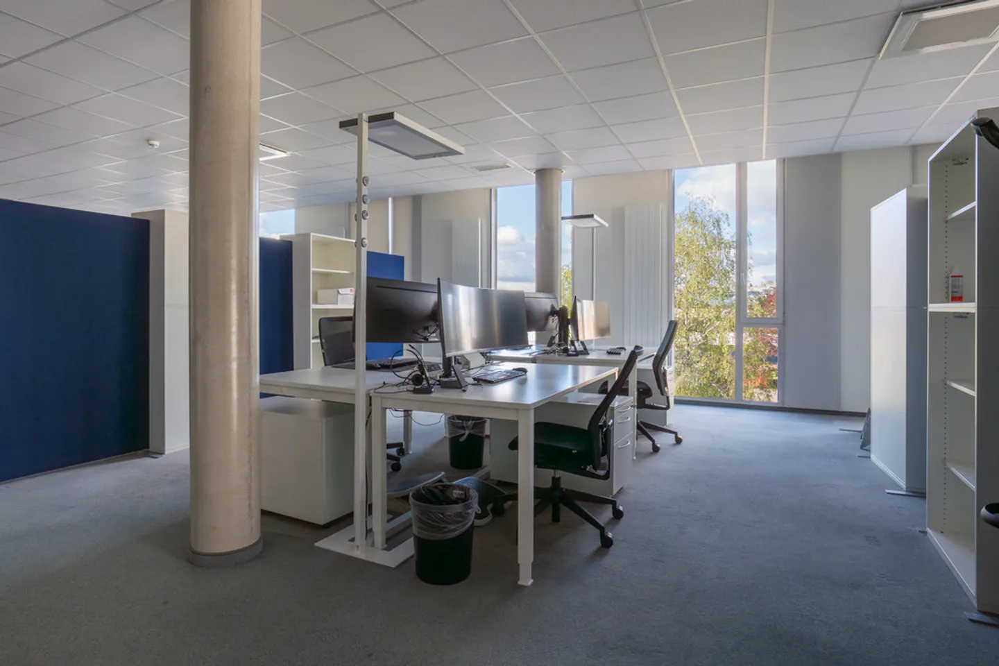 Geräumige Büros ideal gelegen in Mont-sur-Lausanne - Foto 3 von 10