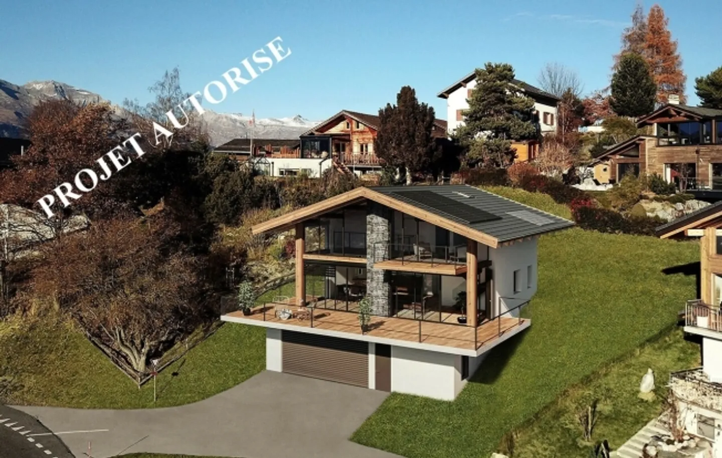 NAX Charming House Panoramic View of the Alps and the Valley - Photo 1 of 7