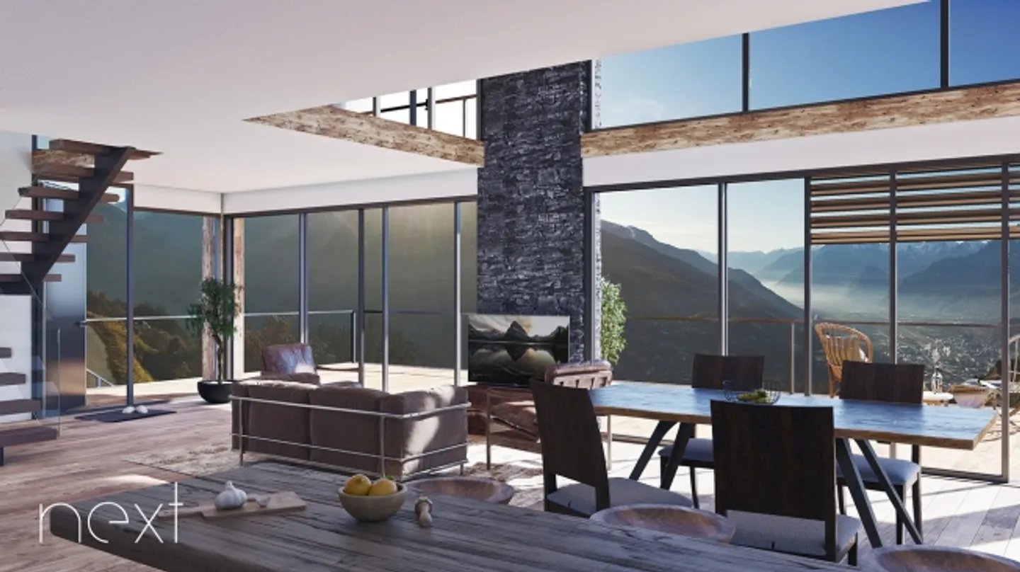 NAX Charming House Panoramic View of the Alps and the Valley - Photo 2 of 7