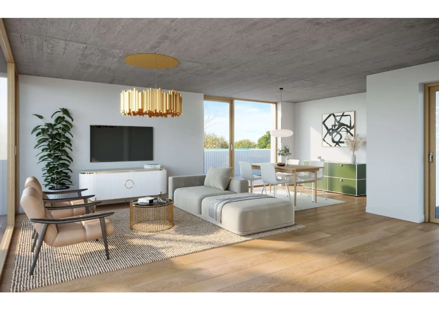 Nuova costruzione ad Arlesheim - Appartamento moderno e spazioso di 3,5 locali - Foto 1 di 8