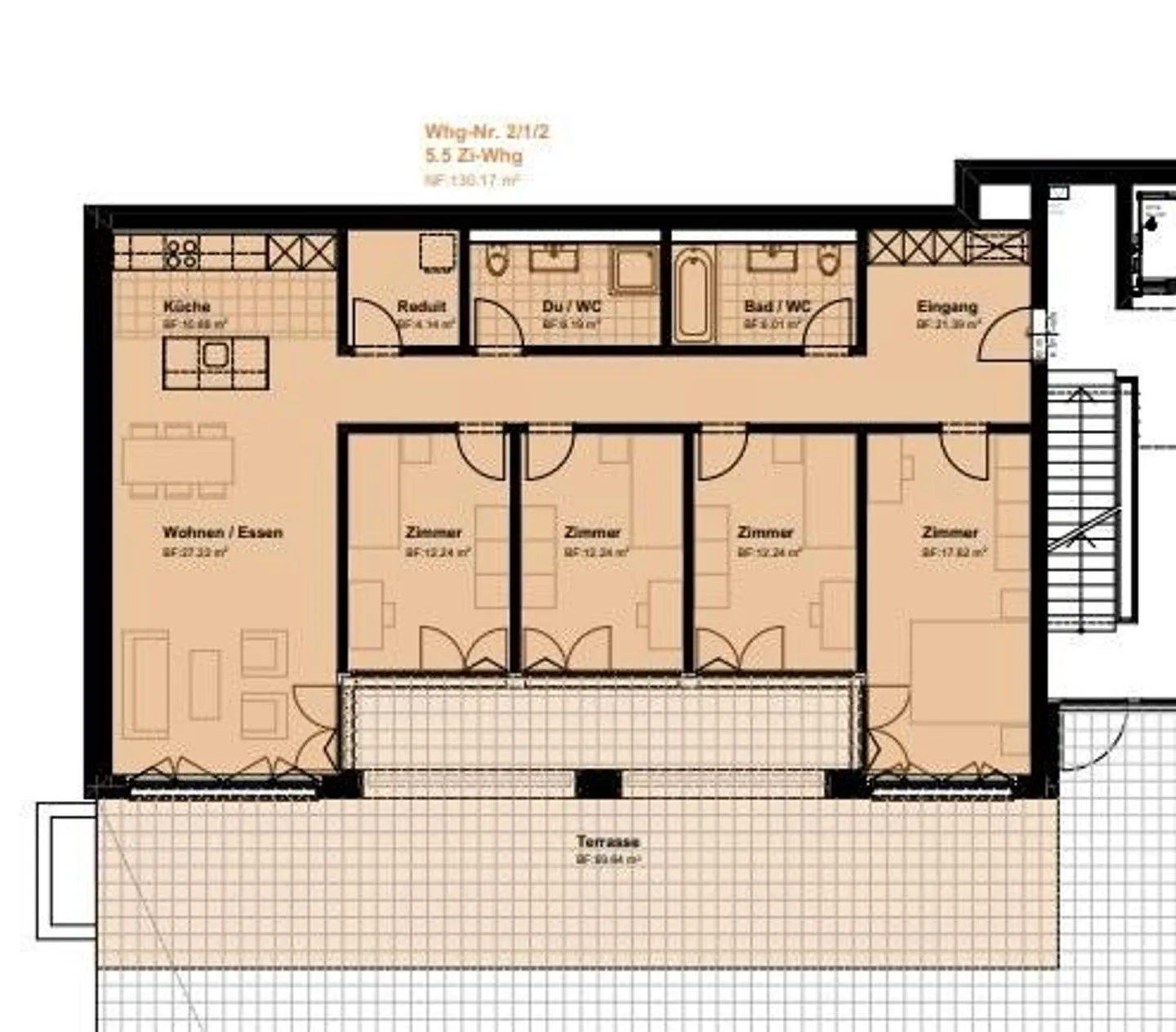 Bel appartement lumineux avec une vue magnifique sur Wolhusen ! - Photo 10 sur 10