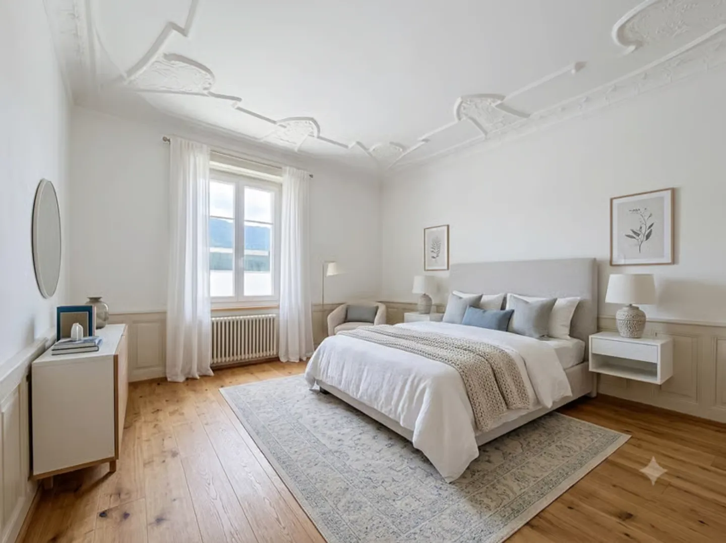 Charakterwohnung mit außergewöhnlicher Terrasse von 110 m² - Foto 3 von 8