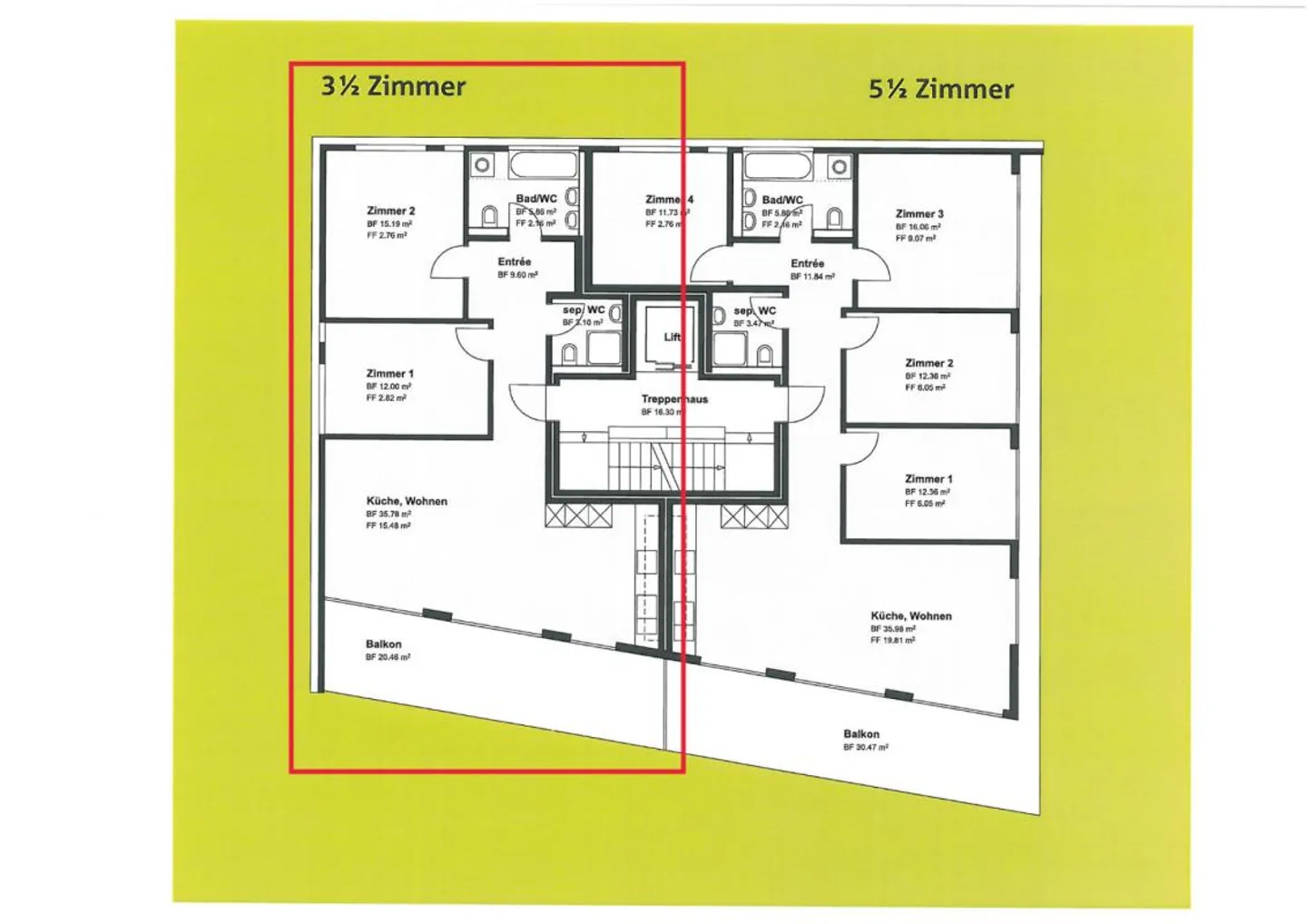 Vivre avec vue - Appartement attrayant de 3,5 pièces - Photo 10 sur 11