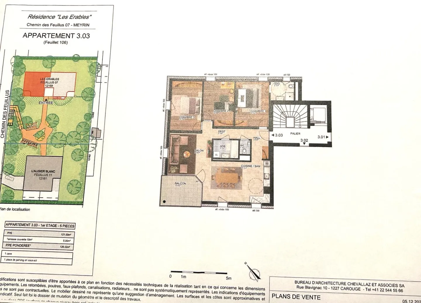 WOHNUNG 5 ZIMMER NEUBAU ETAGE - Foto 3 von 7