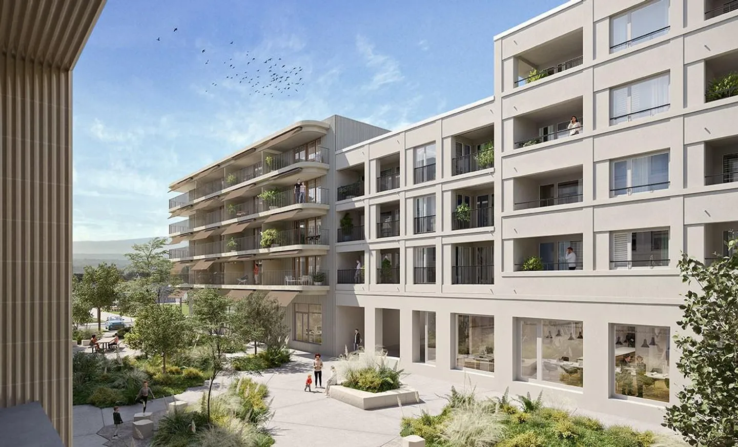 Appartement moderne avec grand balcon - Photo 1 sur 1