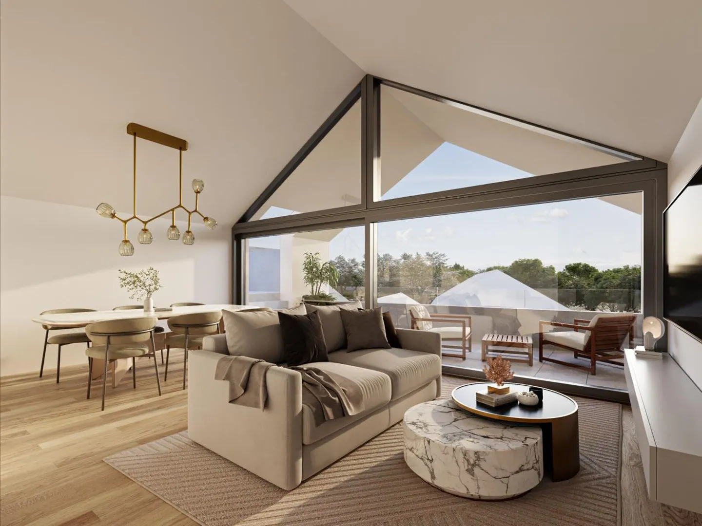 Bellissimo appartamento di 3,5 stanze in un piccolo condominio - Foto 4 di 5