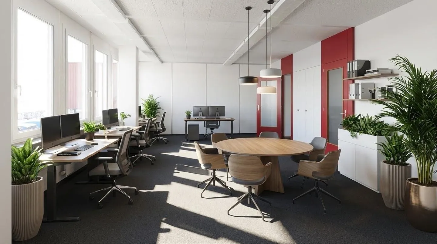 Ufficio singolo o superficie totale! Flessibilmente progettato e utilizzabile! - Foto 9 di 15