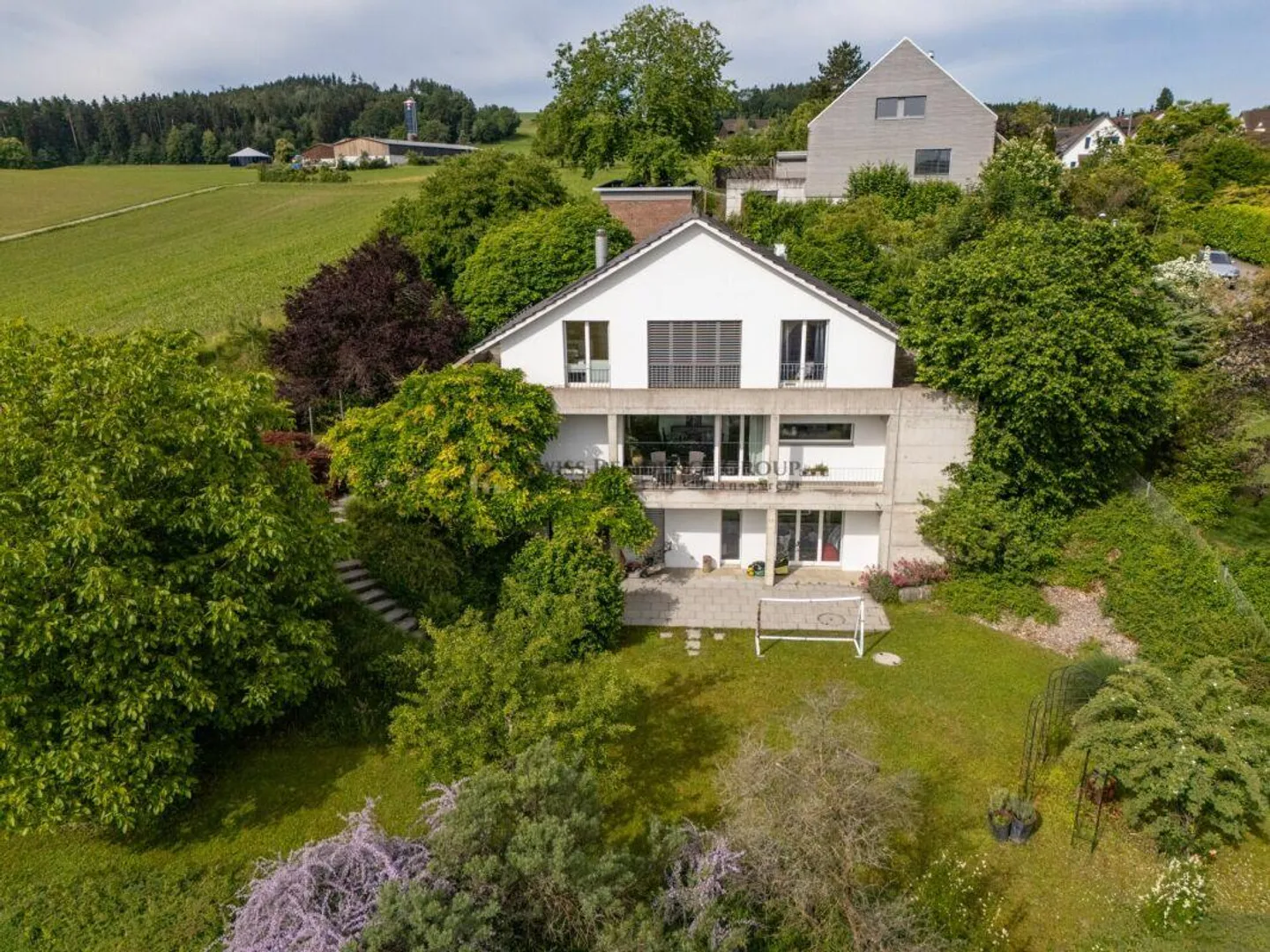 Light-Filled Family Paradise with Stunning Alpine Views and Maximum Privacy in Hagenbuch - Photo 1 of 22