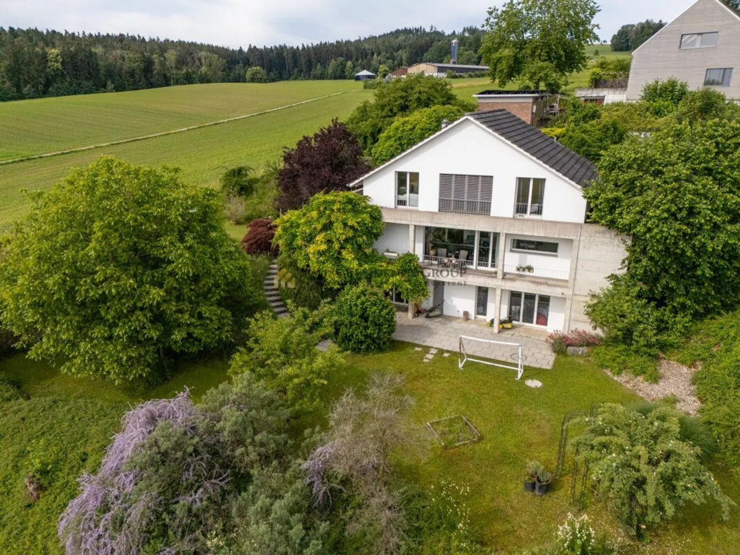 Light-Filled Family Paradise with Stunning Alpine Views and Maximum Privacy in Hagenbuch - Photo 2 of 22