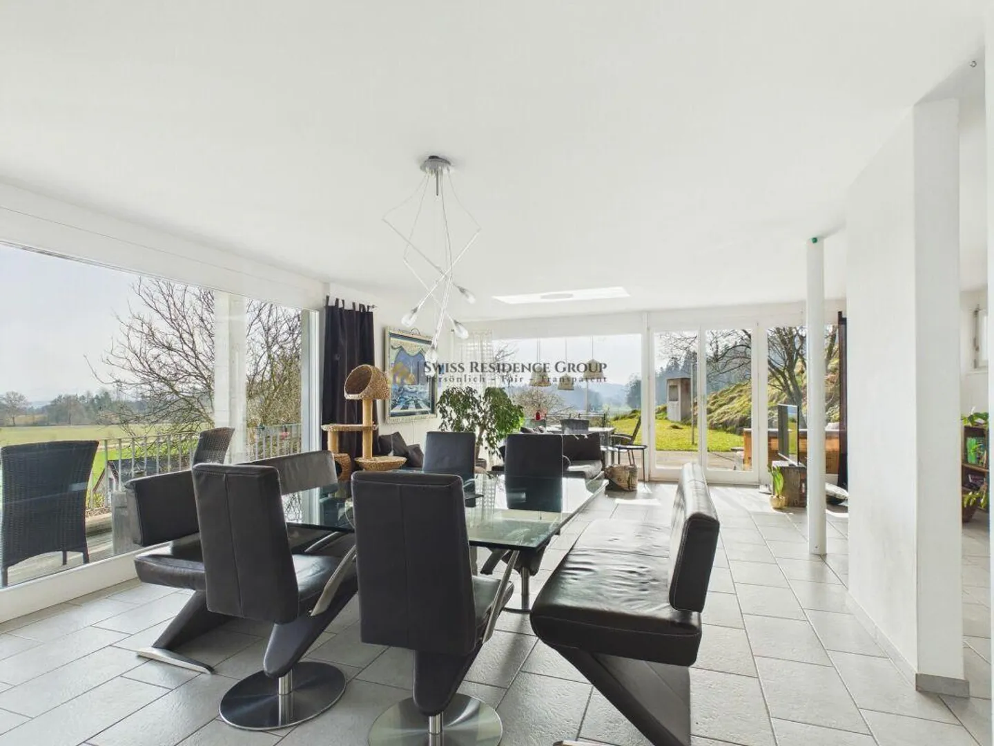Light-Filled Family Paradise with Stunning Alpine Views and Maximum Privacy in Hagenbuch - Photo 6 of 22