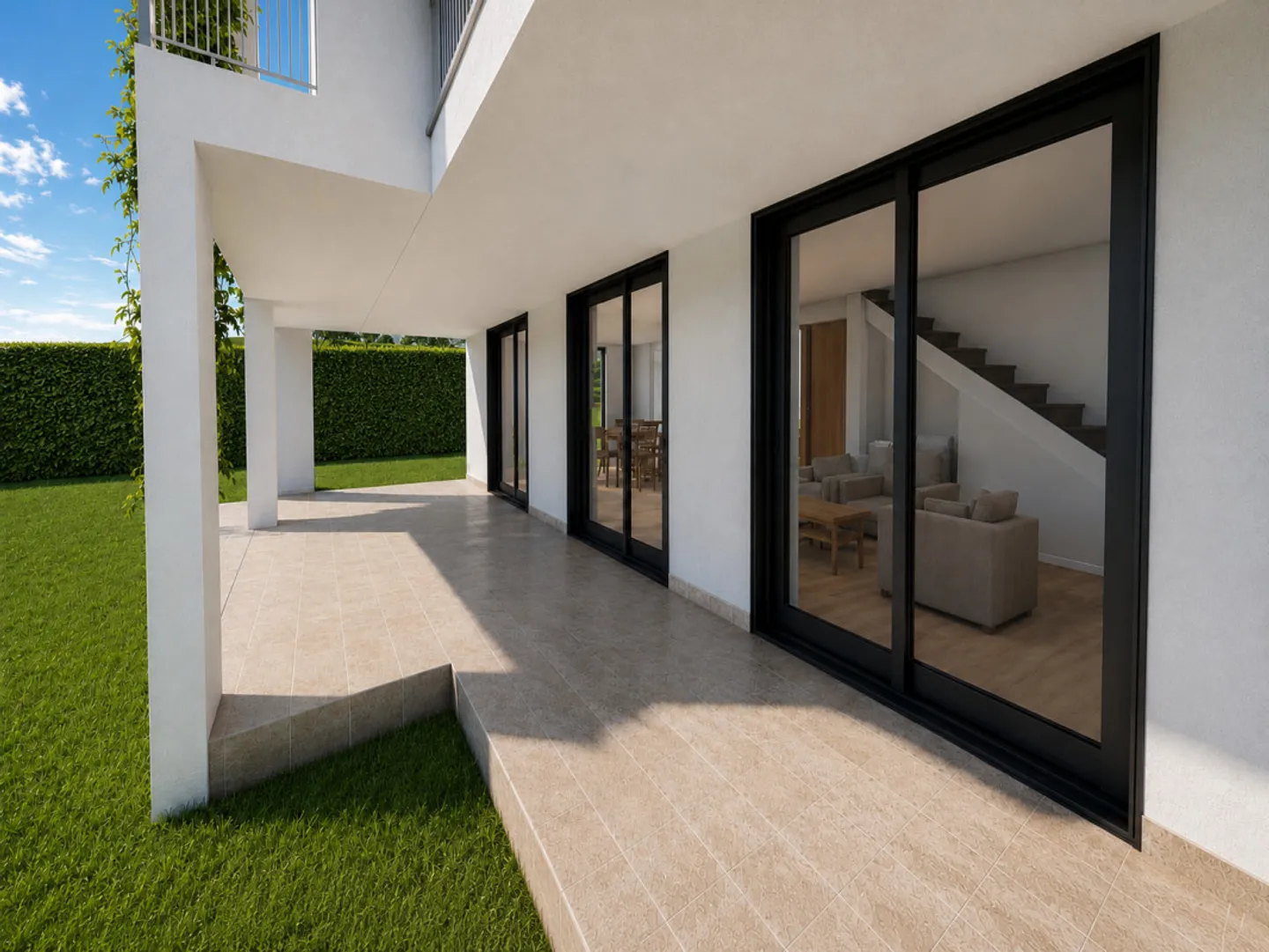 Moderne Villa mit Panoramaterrasse - Foto 5 von 12