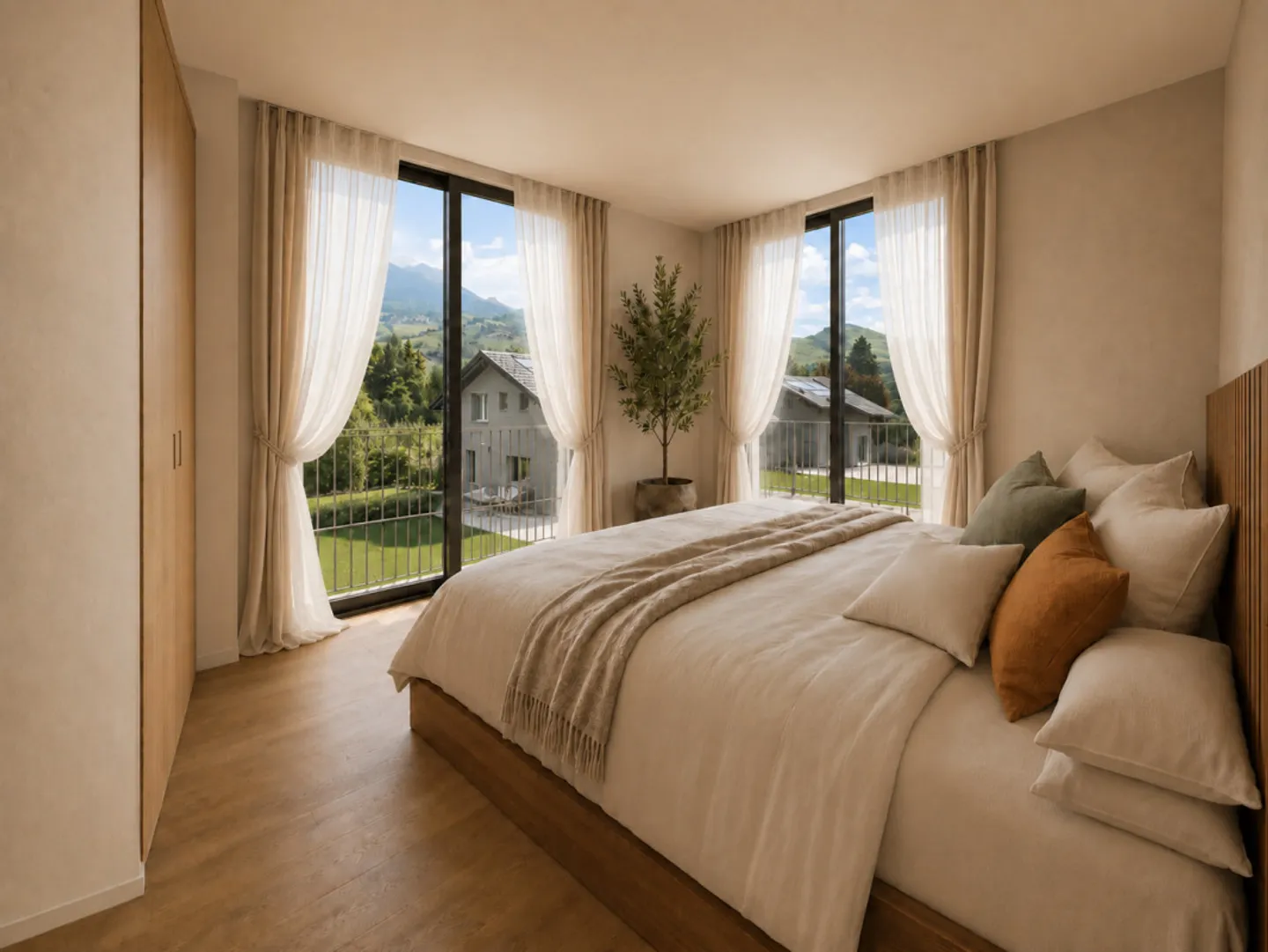 Moderne Villa mit Panoramaterrasse - Foto 7 von 12
