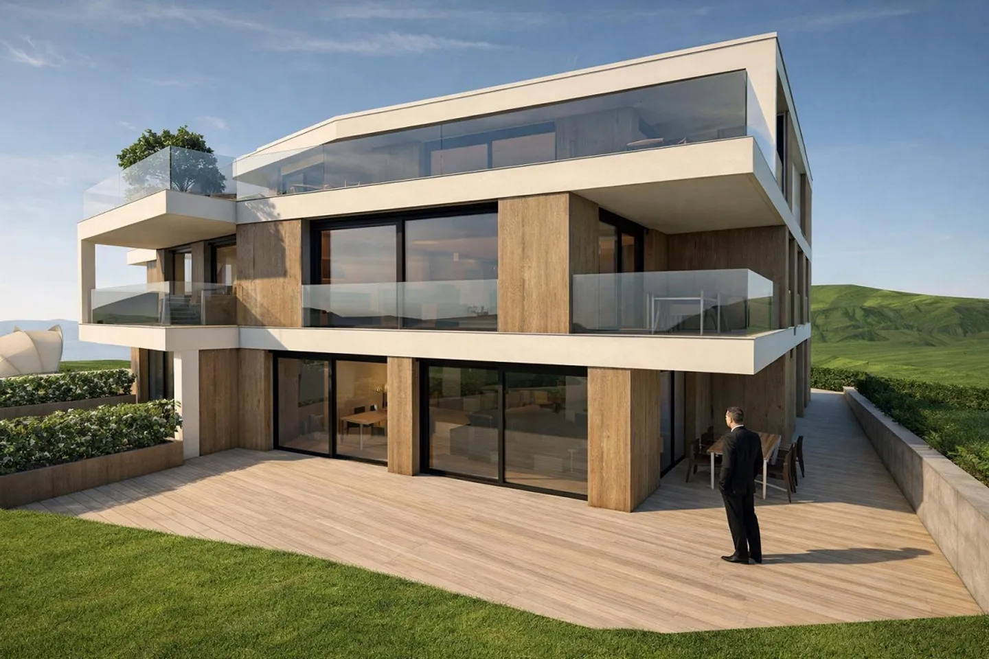 Modernes 3.5-Zimmer Apartment - Foto 3 von 12