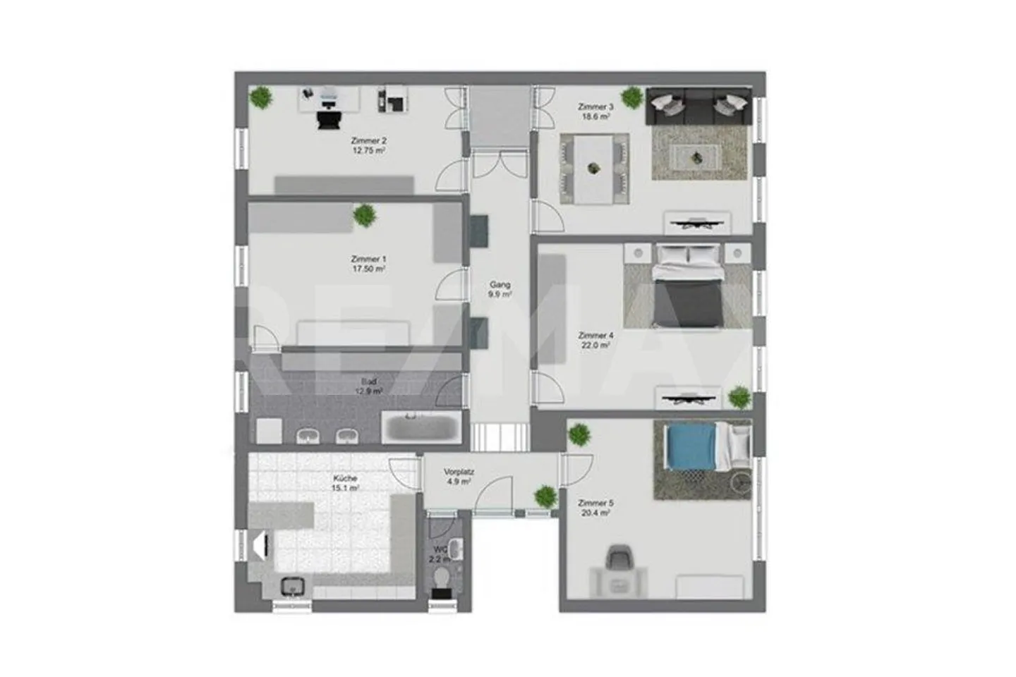 Charmante Wohnung mit Schlossblick - Foto 11 von 12