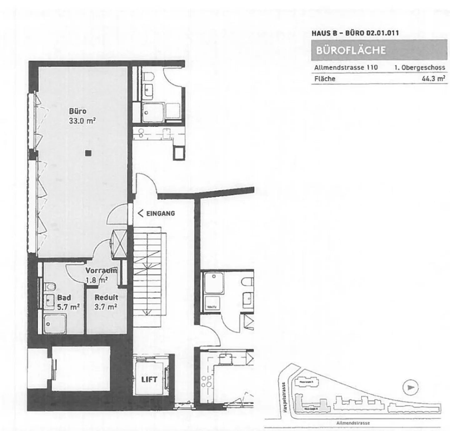 Espace commercial moderne/bureau dans un emplacement attrayant à Zurich-Leimbach - Photo 5 sur 6