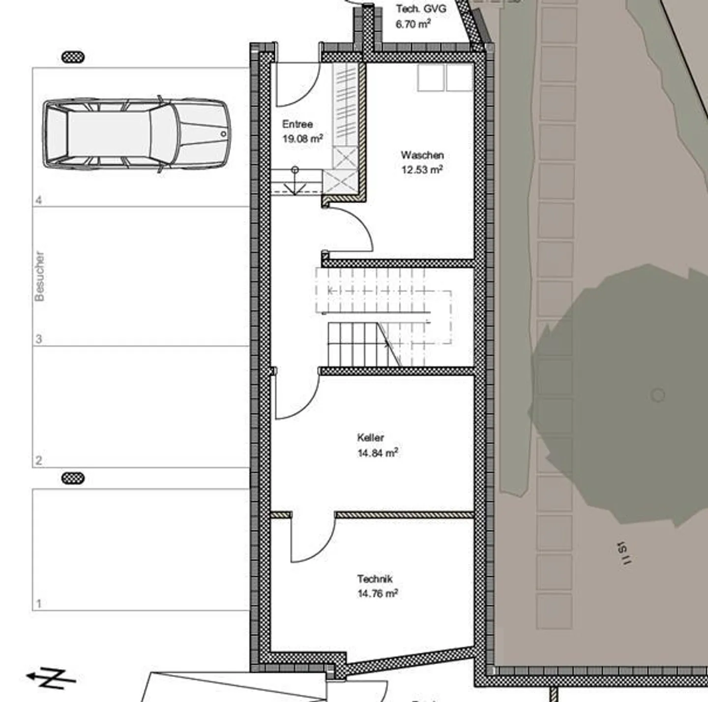 Modern single-family home including 3 parking spaces in TG - sunny, quiet, and in the middle of Maienfeld - Photo 8 of 19