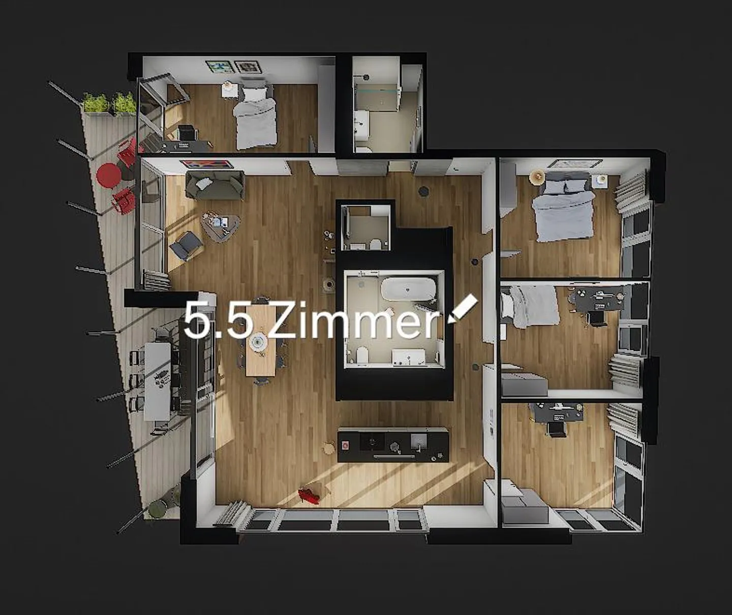 Luxury Apartments in Arlesheim - Photo 9 of 12