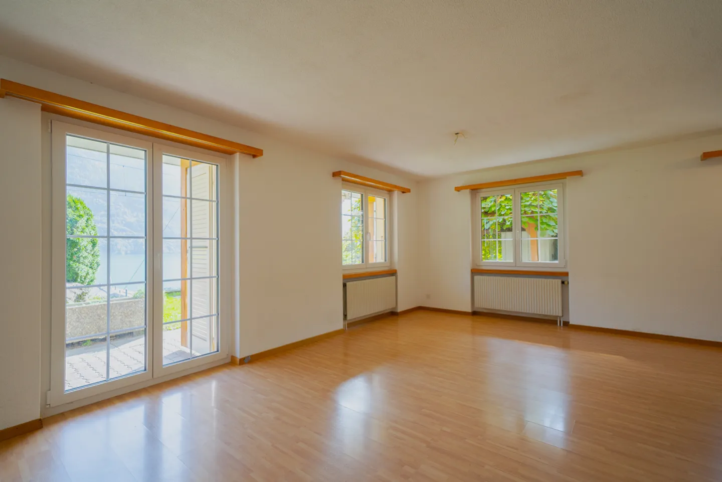 Garden apartment with panoramic view of lake and mountains - Photo 3 of 14