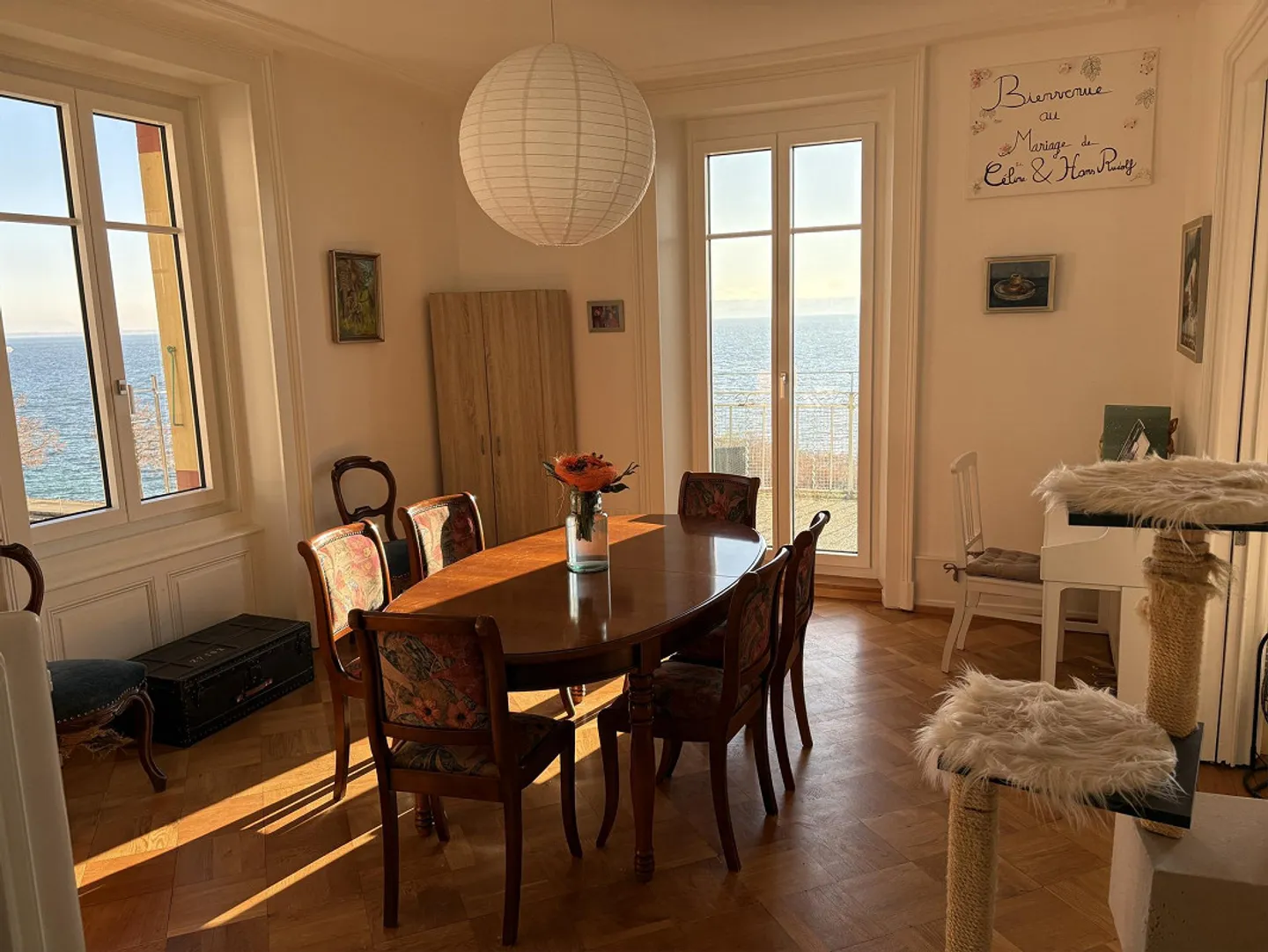 Very nice spacious 4 1/2 room apartment with lake view - Photo 2 of 9