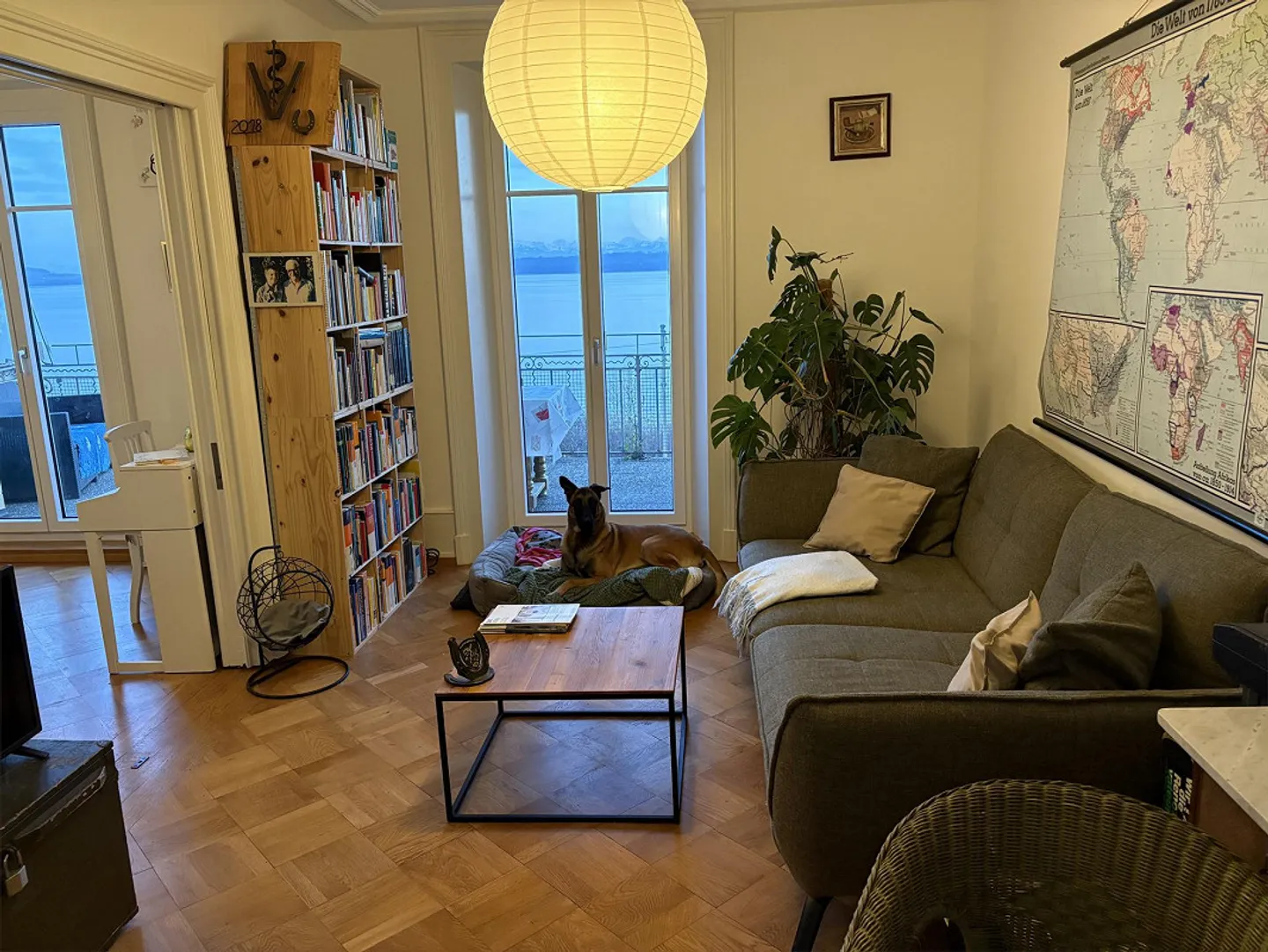 Very nice spacious 4 1/2 room apartment with lake view - Photo 5 of 9