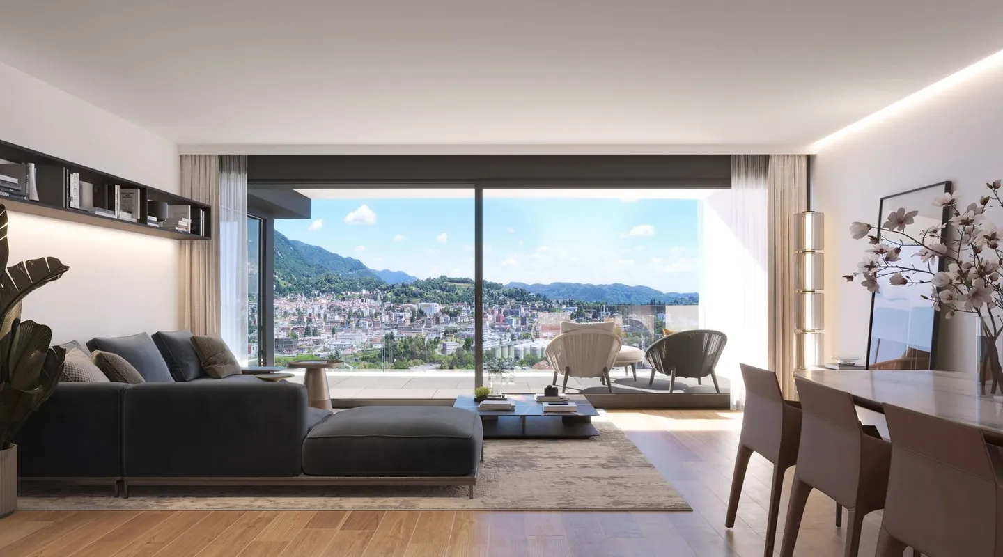 NUOVO DUPLEX NEL VERDE - ALBONAGO - Foto 1 di 8