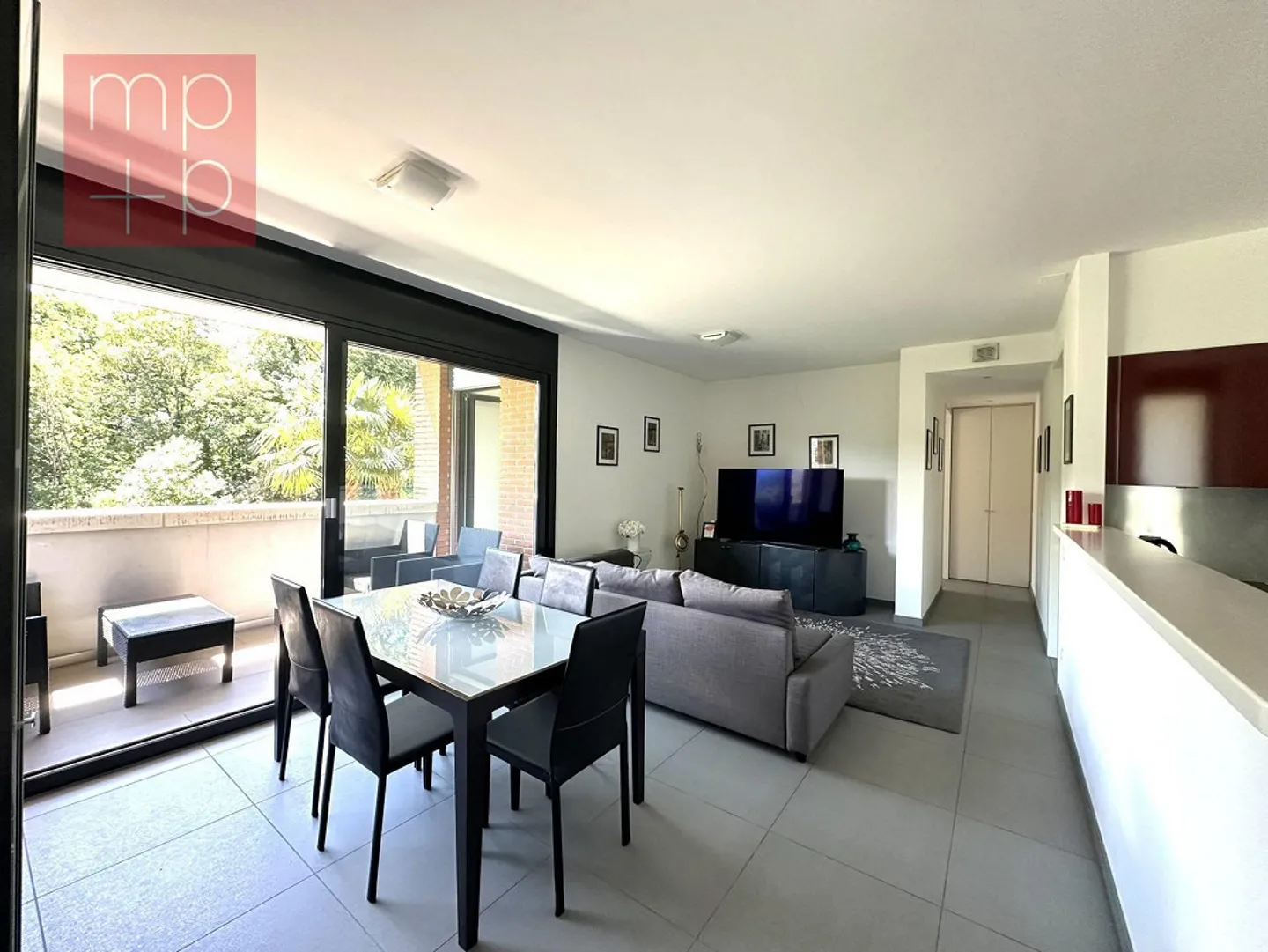Charmantes Appartement in Lugano - Foto 2 von 8