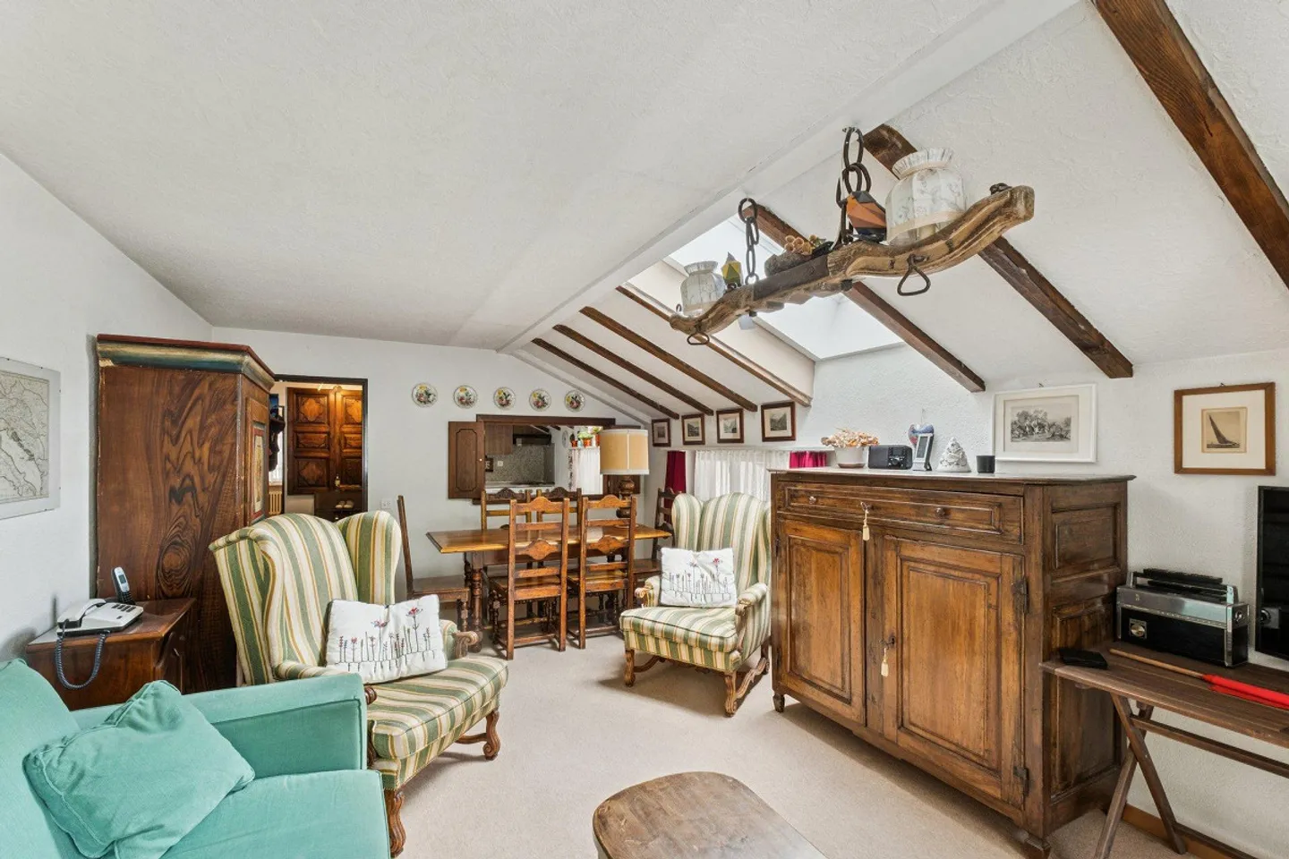 Charmante 3-Zimmer-Dachwohnung mit Matterhornblick - Foto 11 von 12