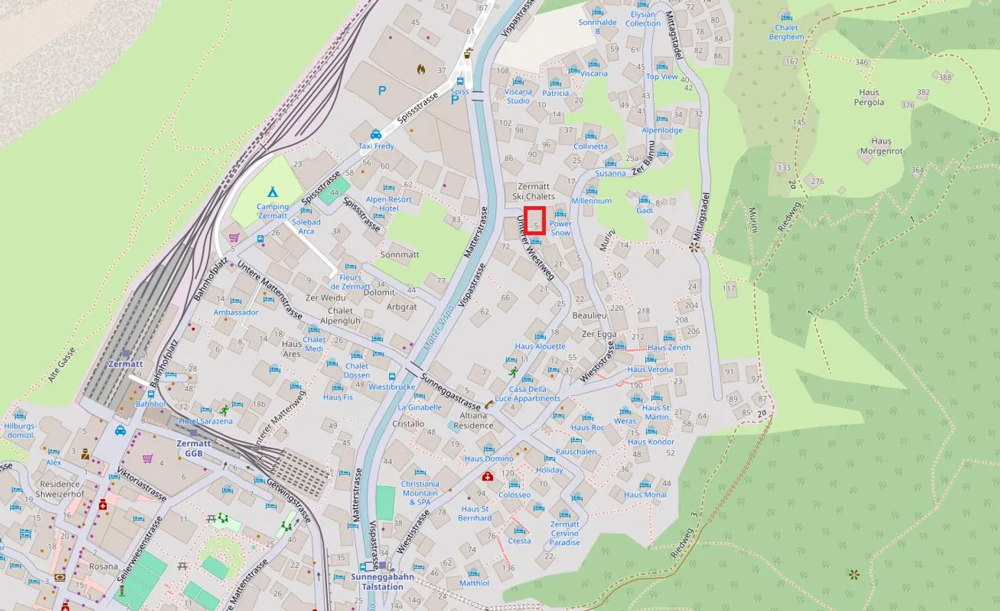 Charmante 3-Zimmer-Dachwohnung mit Matterhornblick - Foto 12 von 12