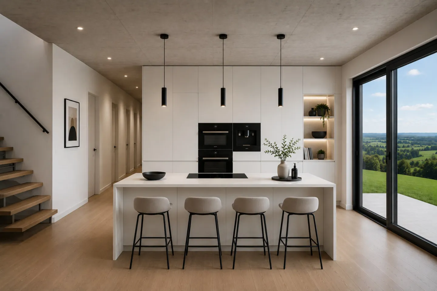 SEMI-DETACHED VILLAS IN VILLARLOD - lot 1 - CHF 945'000.- - Photo 3 of 15